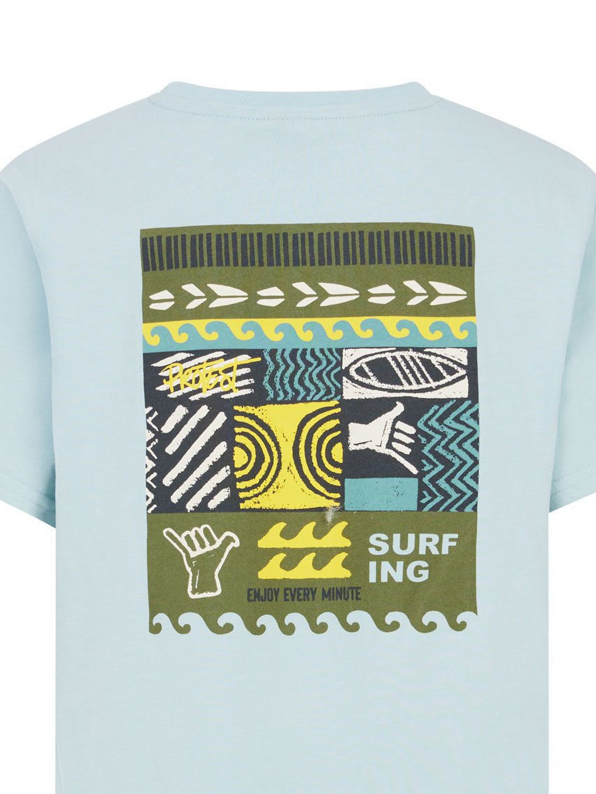 PROTEST PRTKevan JR T-shirts & Polos | Pale Green