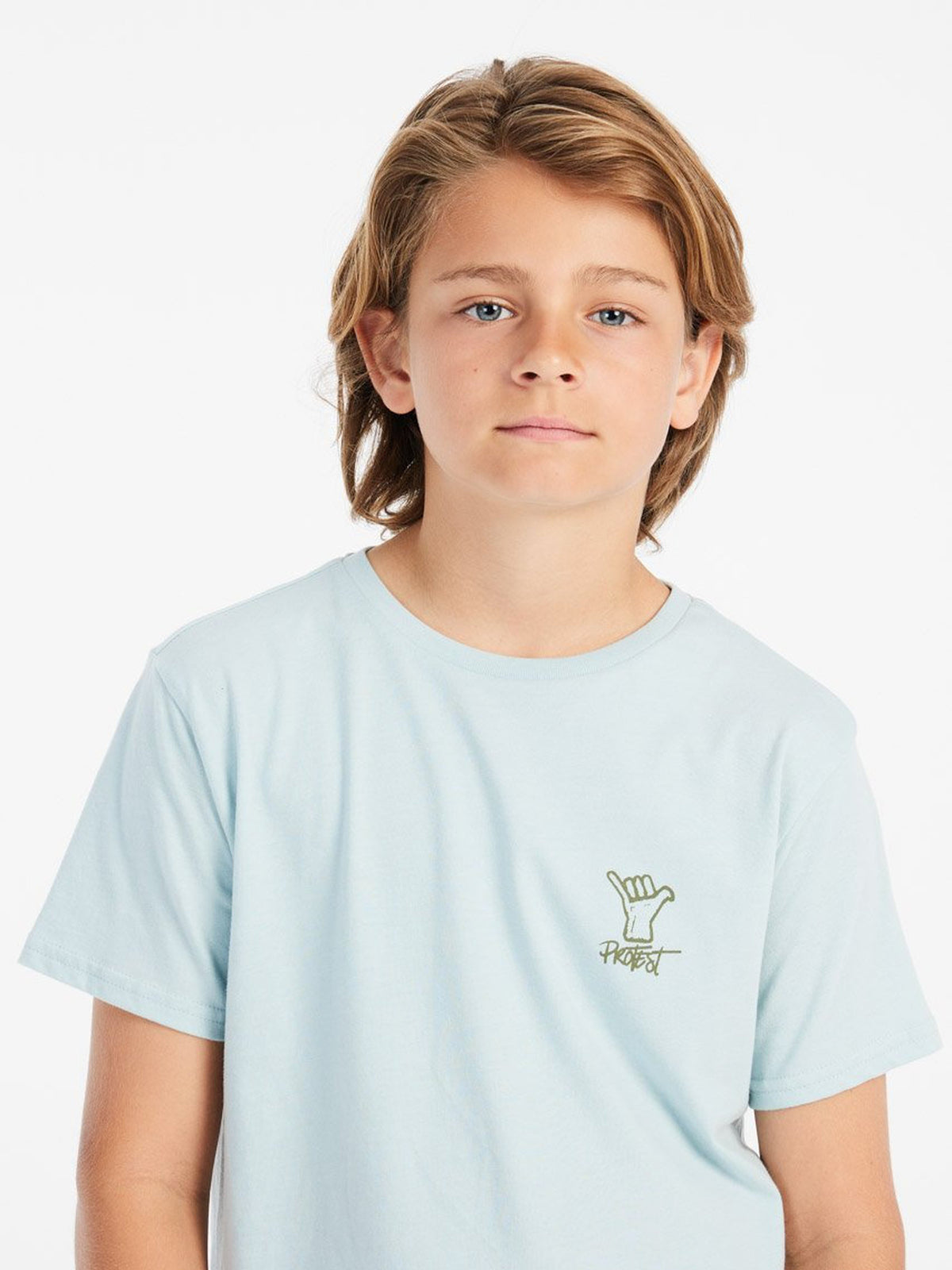 PROTEST PRTKevan JR T-shirts & Polos | Pale Green