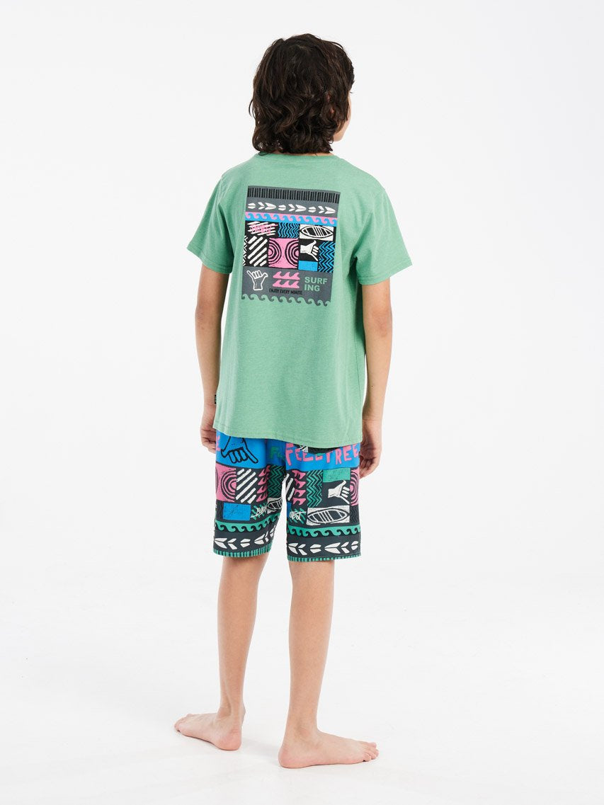 PROTEST PRTKevan JR T-Shirt | Cactus Green