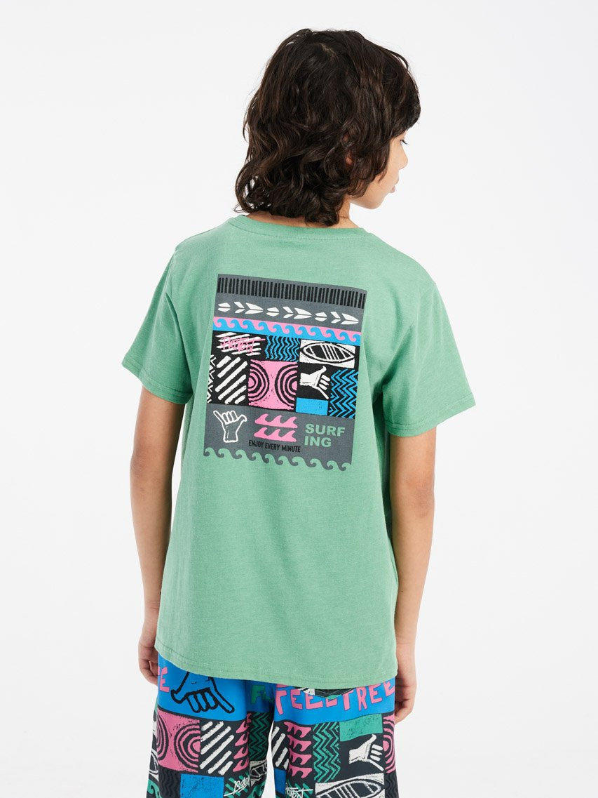 PROTEST PRTKevan JR T-Shirt | Cactus Green
