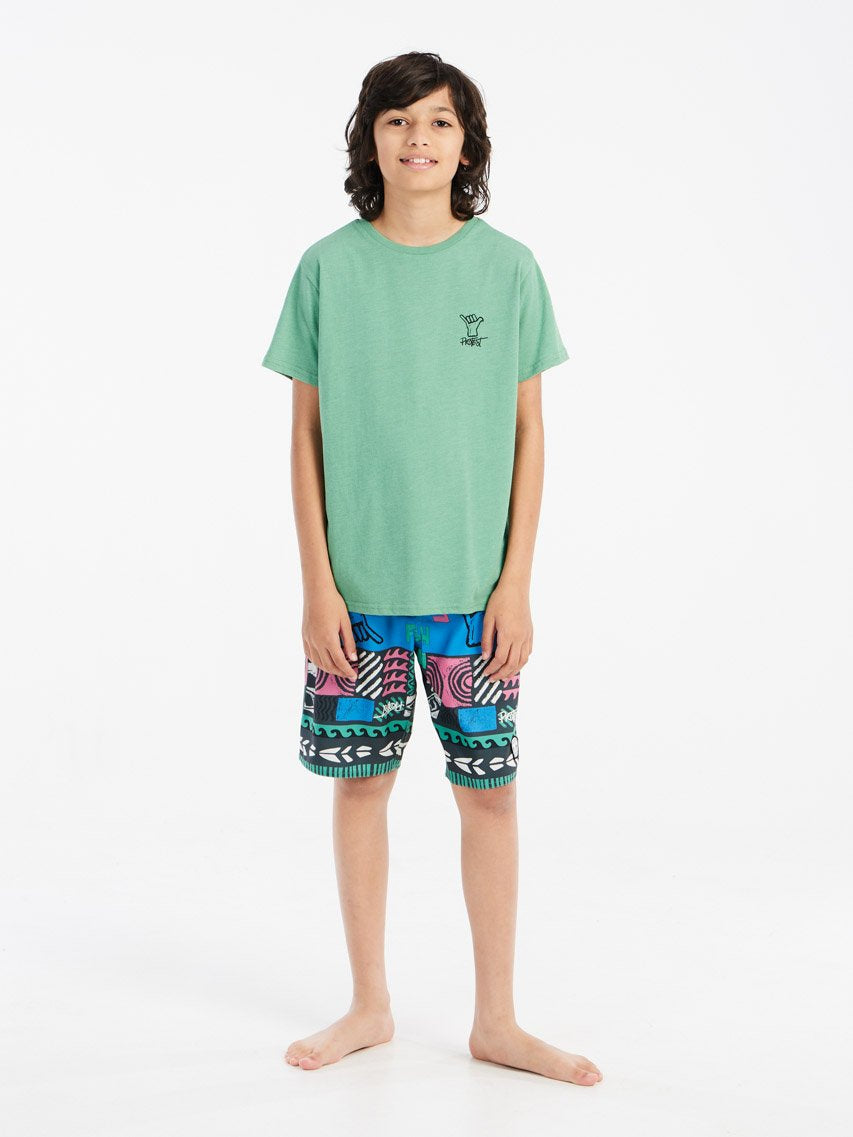 PROTEST PRTKevan JR T-Shirt | Cactus Green