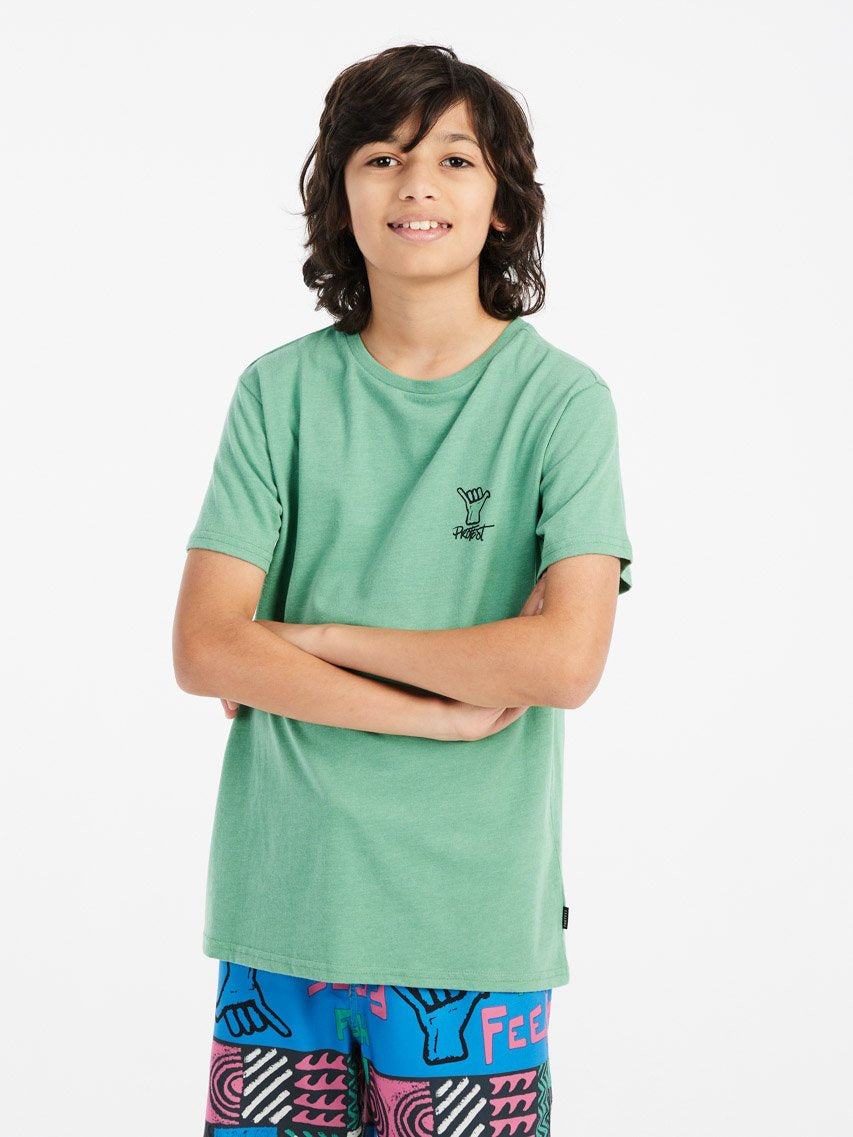 PROTEST PRTKevan JR T-Shirt | Cactus Green