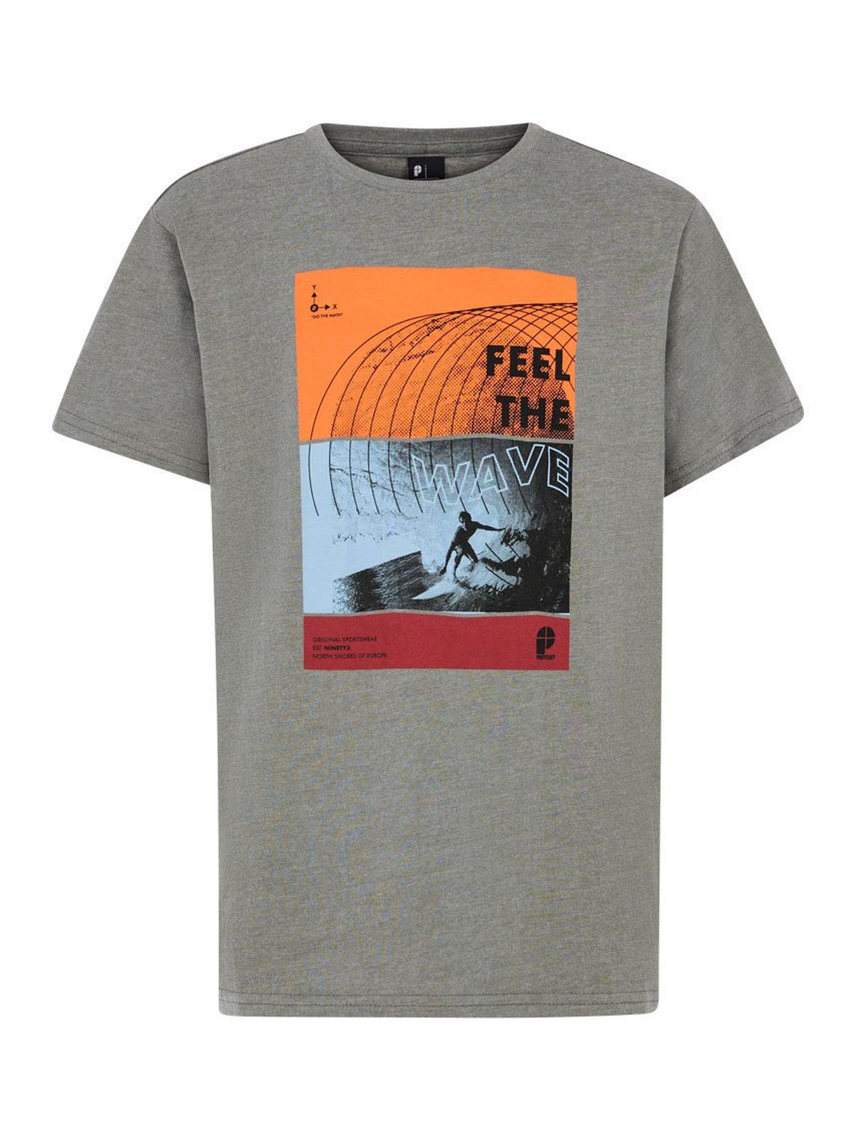 PROTEST PRTLuke JR T-shirts & Polos | Soil Grey