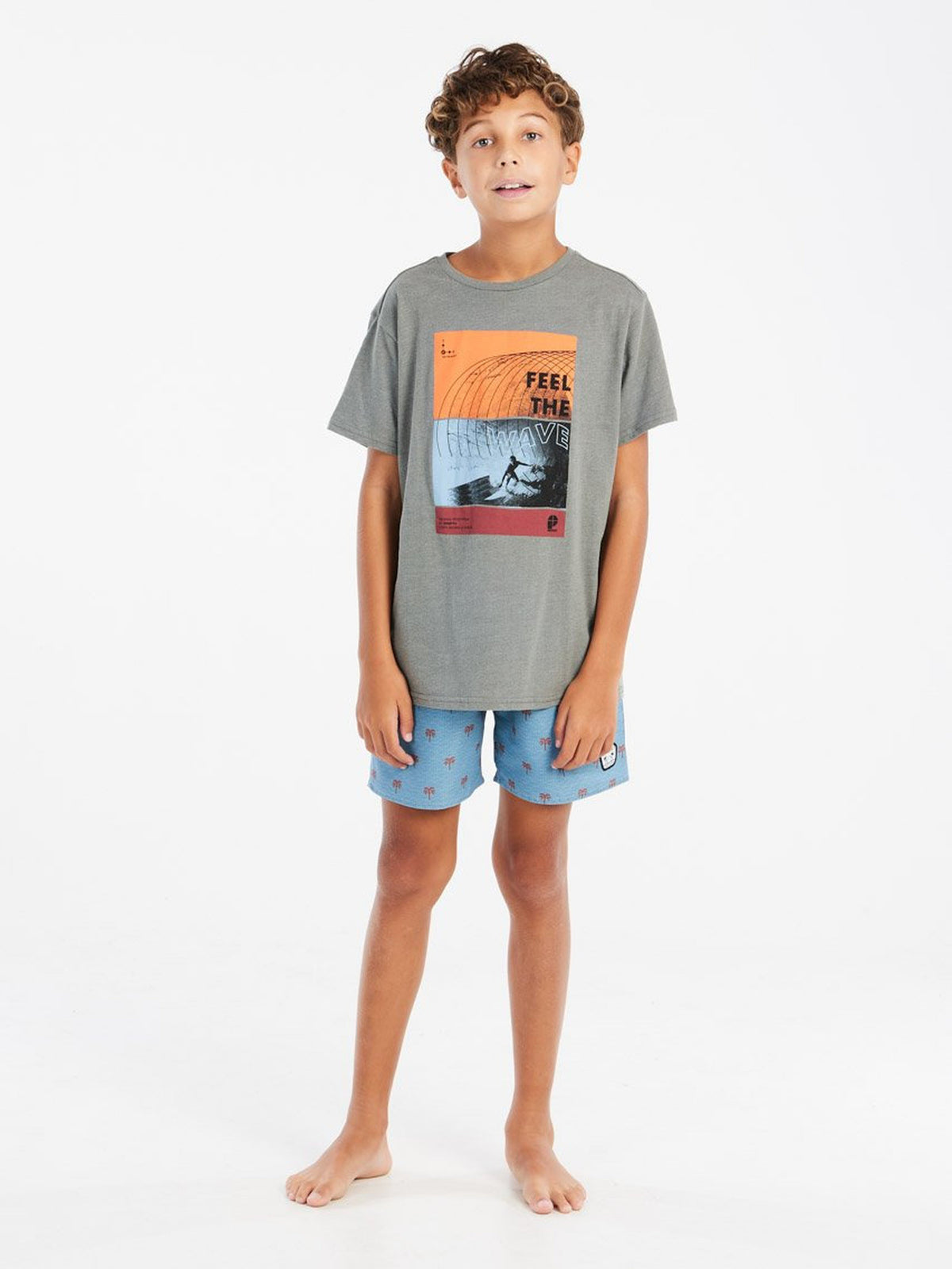 PROTEST PRTLuke JR T-shirts & Polos | Soil Grey