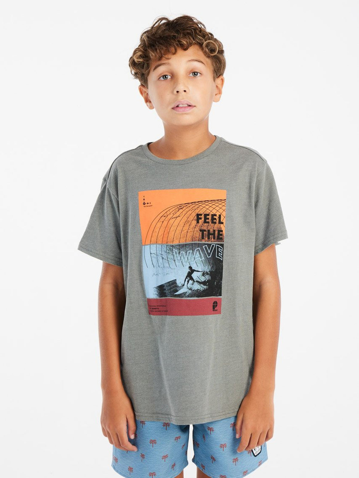 PROTEST PRTLuke JR T-shirts & Polos | Soil Grey
