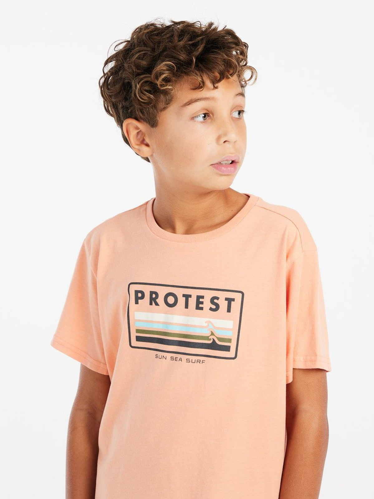 PROTEST PRTMarius JR T-shirts & Polos | Cadmium Orange