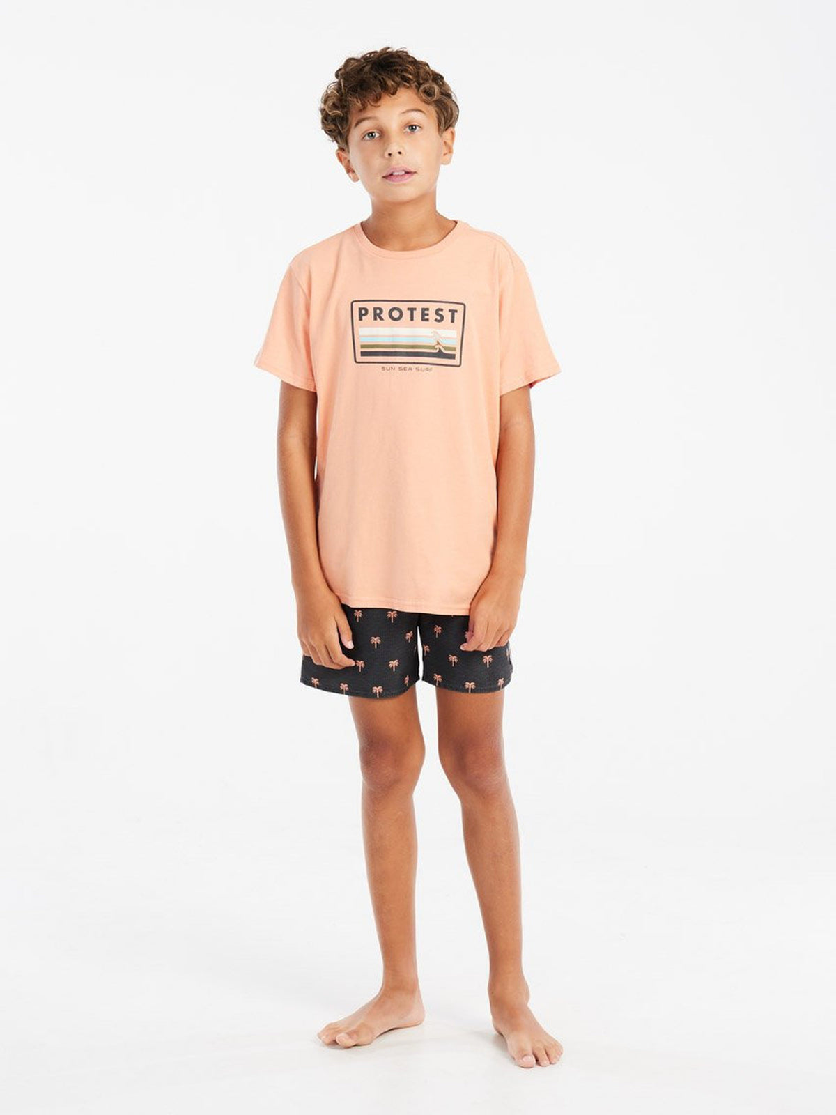 PROTEST PRTMarius JR T-shirts & Polos | Cadmium Orange