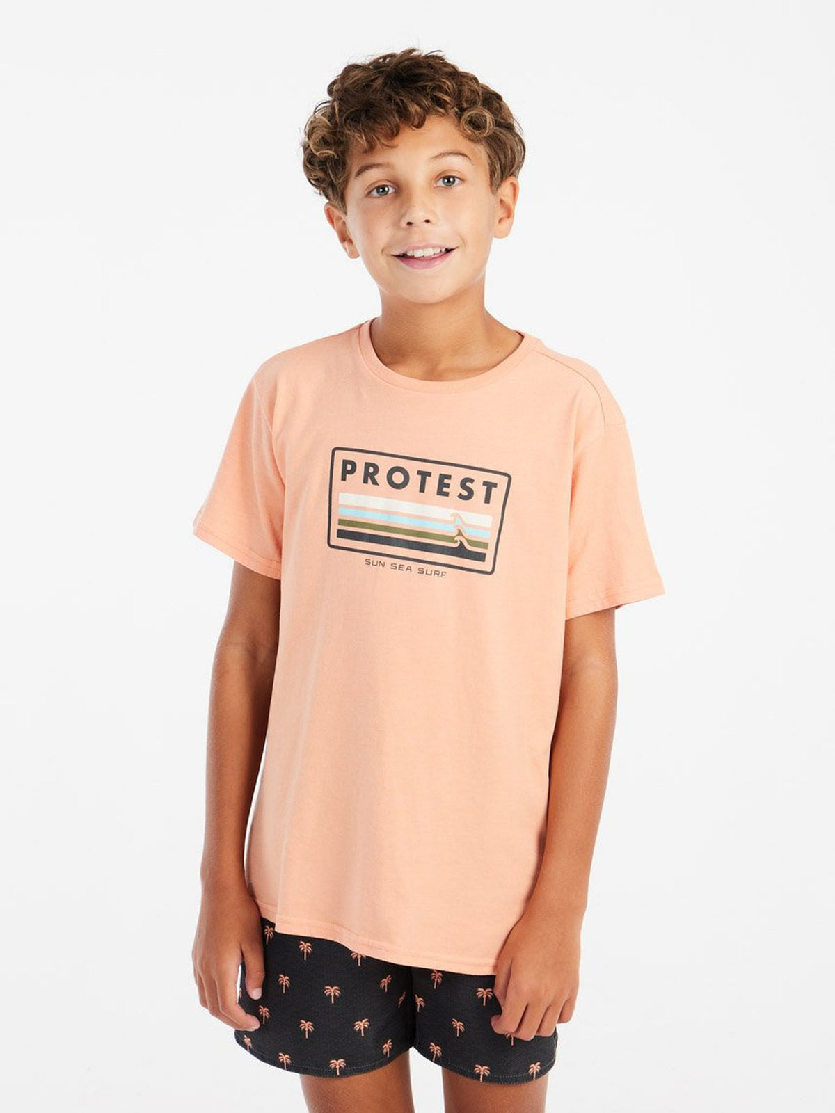 PROTEST PRTMarius JR T-shirts & Polos | Cadmium Orange