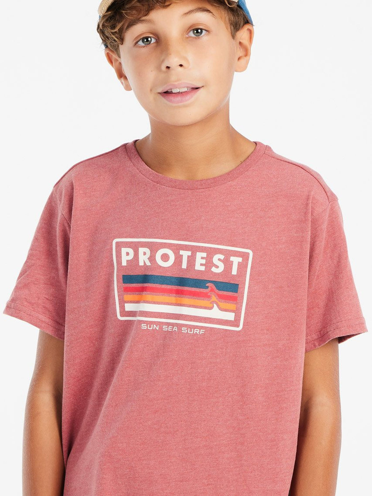 PROTEST PRTMarius JR T-shirts & Polos | Brick Red