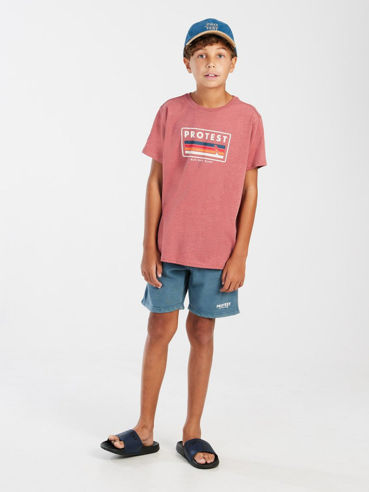 PROTEST PRTMarius JR T-shirts & Polos | Brick Red