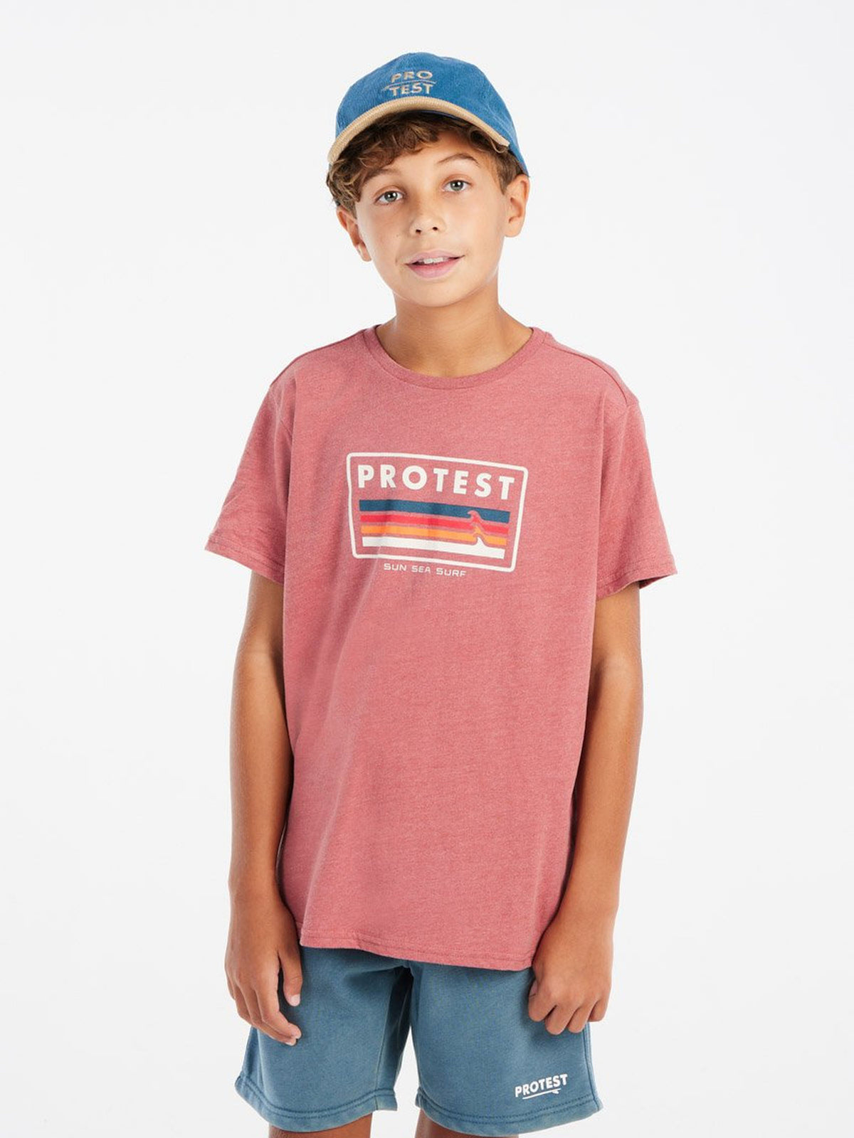 PROTEST PRTMarius JR T-shirts & Polos | Brick Red