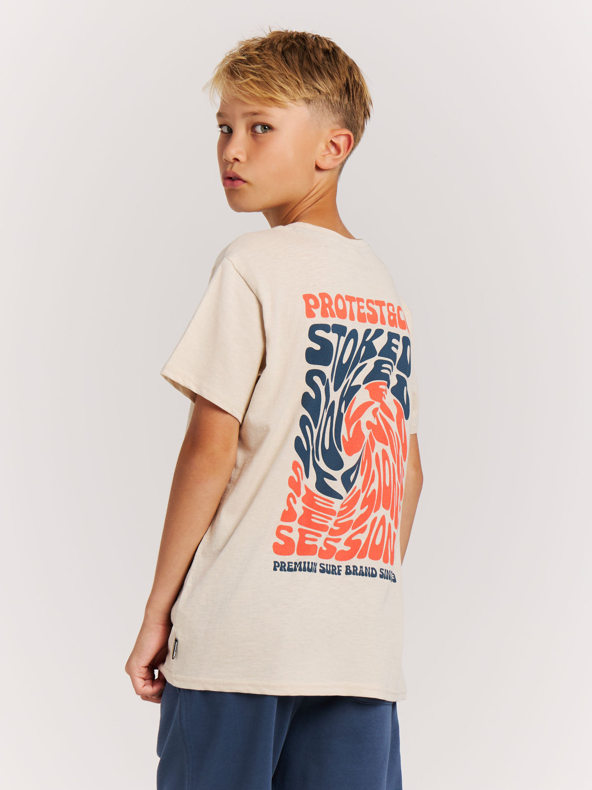 PROTEST PRTBarlow JR Tees Shortsleeve | Kitoffwhite