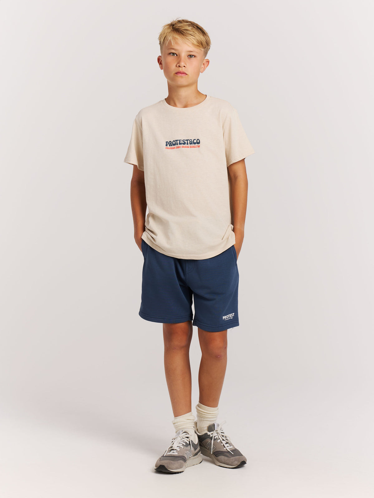 PROTEST PRTBarlow JR Tees Shortsleeve | Kitoffwhite