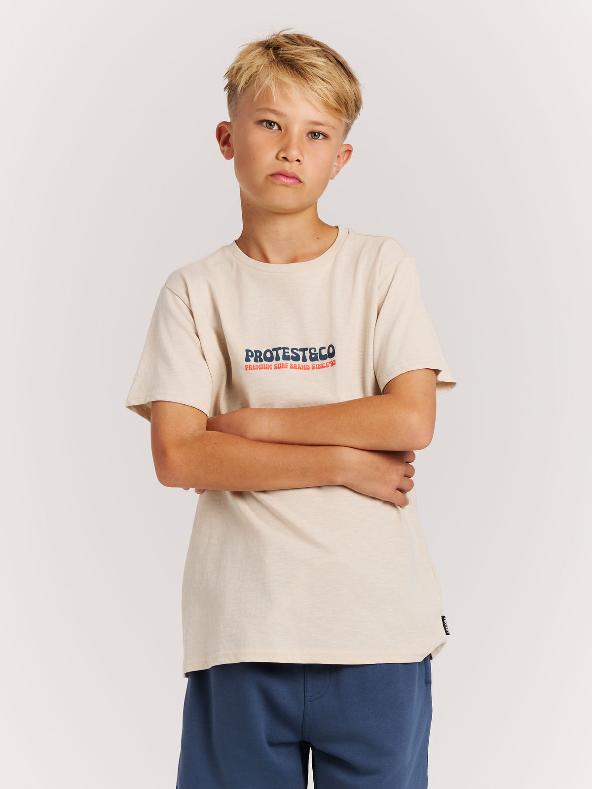 PROTEST PRTBarlow JR Tees Shortsleeve | Kitoffwhite