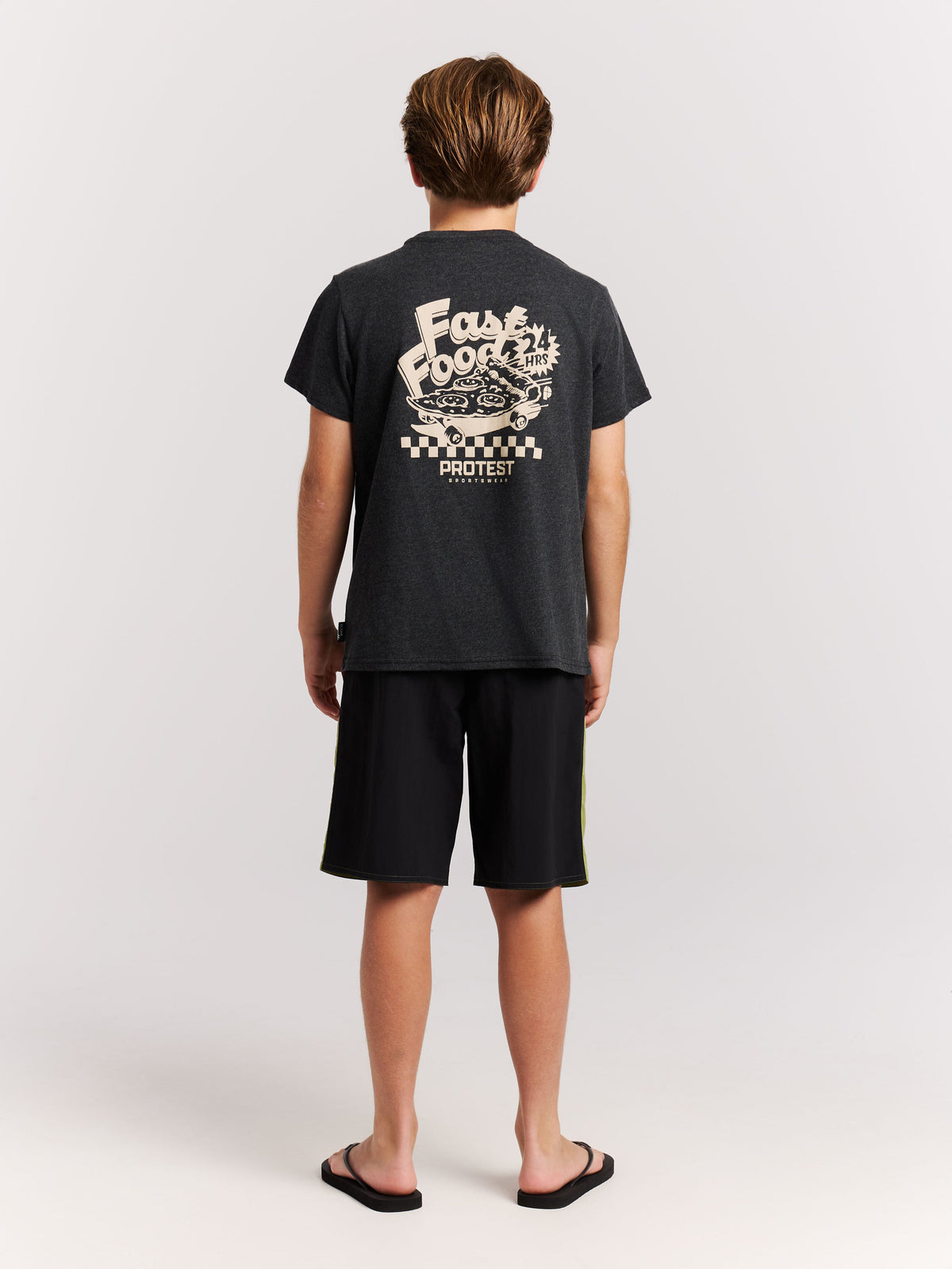 PROTEST PRTAldos JR Tees Shortsleeve | True Black