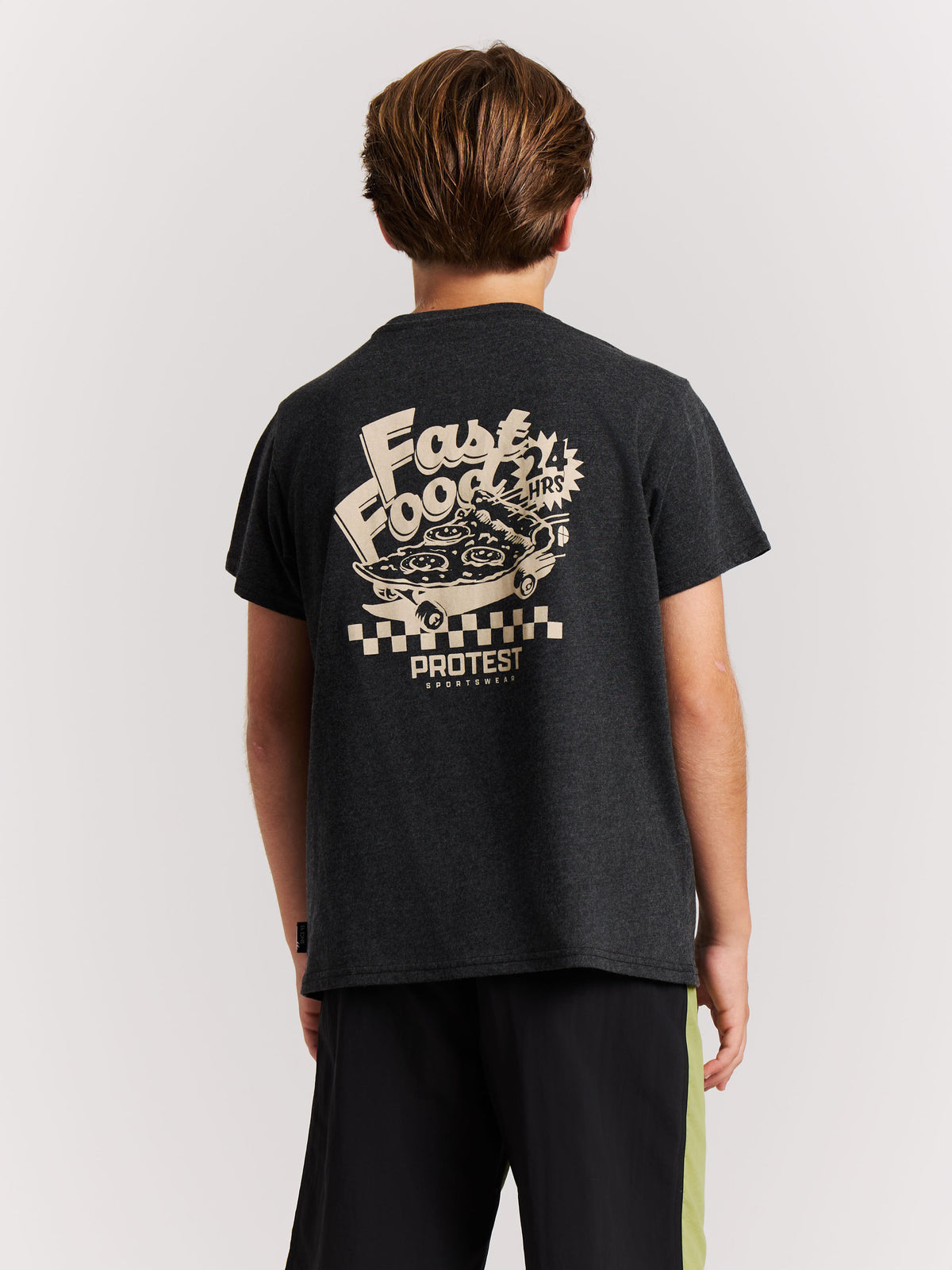PROTEST PRTAldos JR Tees Shortsleeve | True Black