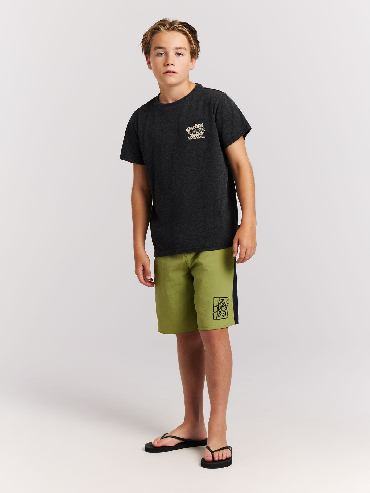 PROTEST PRTAldos JR Tees Shortsleeve | True Black