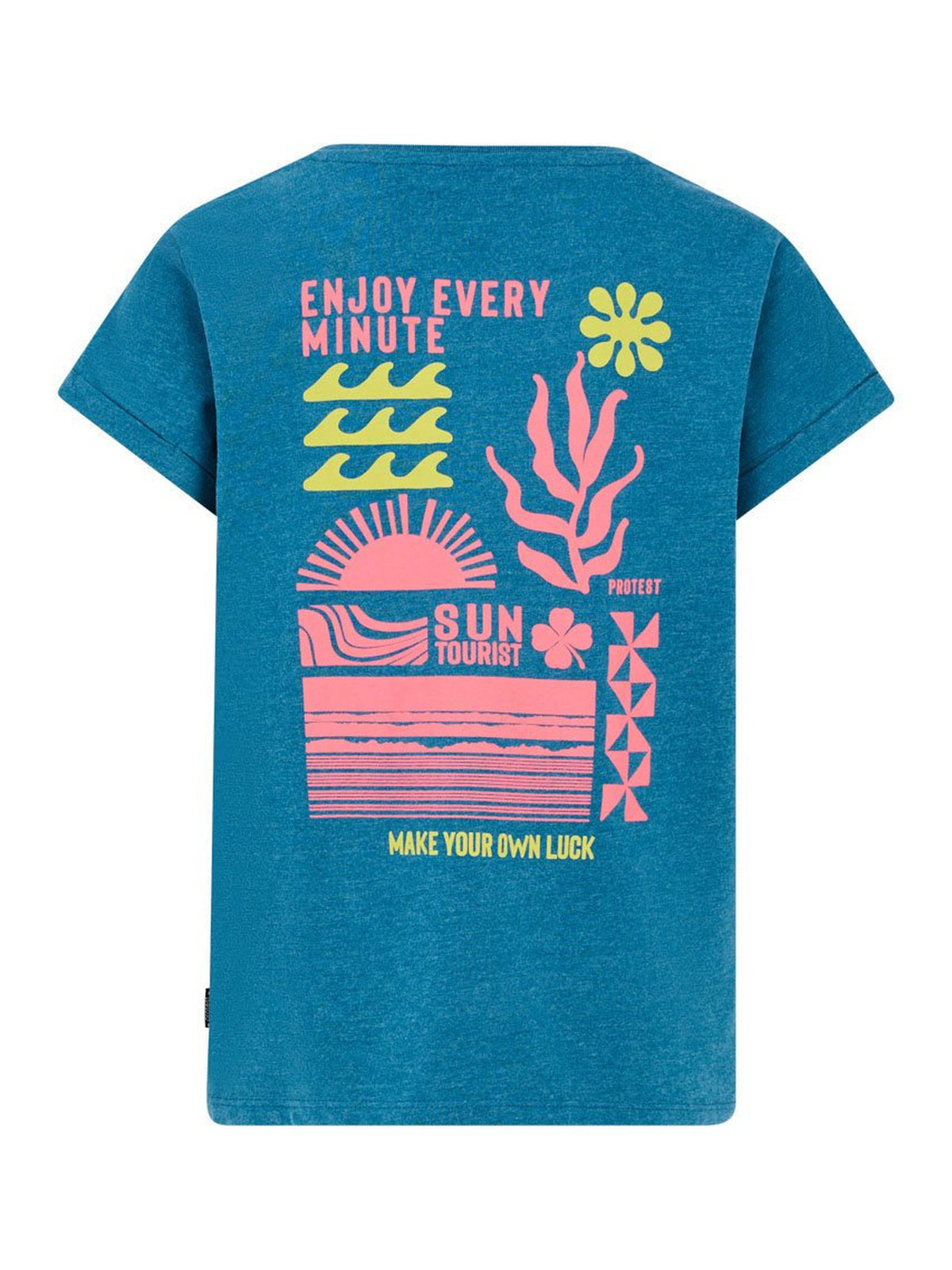 PROTEST PRTMulti JR T-shirts & Tops | Surfing Blue