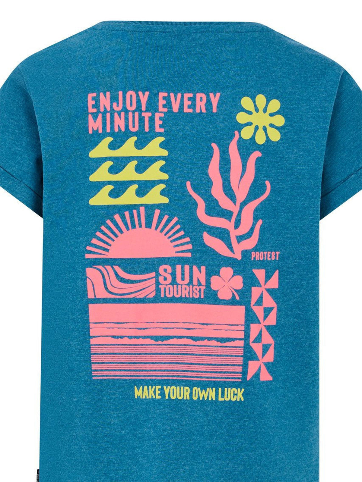 PROTEST PRTMulti JR T-shirts & Tops | Surfing Blue