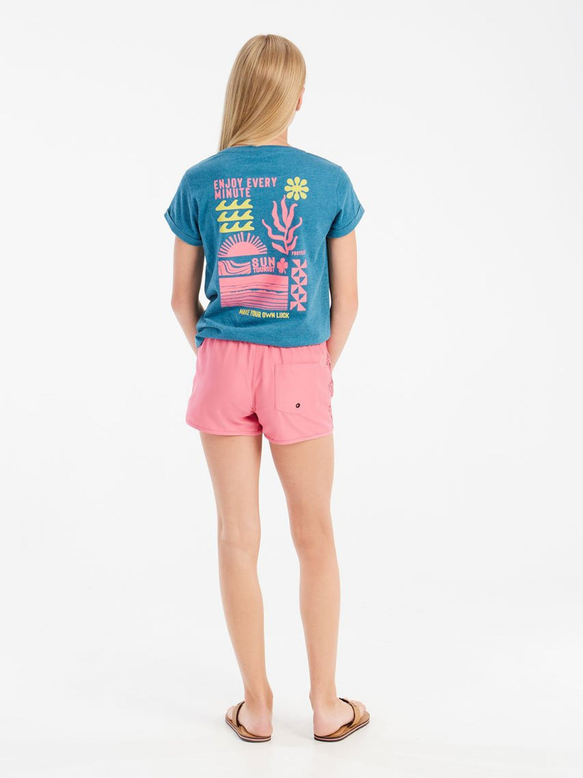 PROTEST PRTMulti JR T-shirts & Tops | Surfing Blue