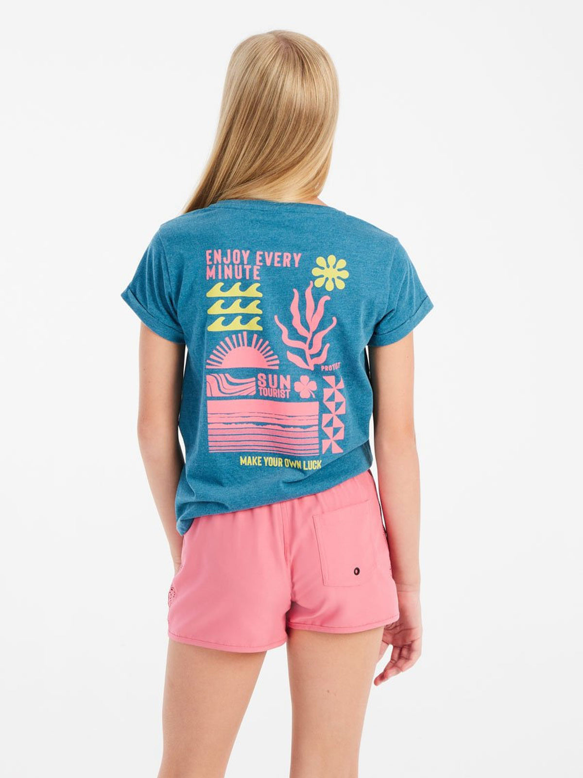 PROTEST PRTMulti JR T-shirts & Tops | Surfing Blue