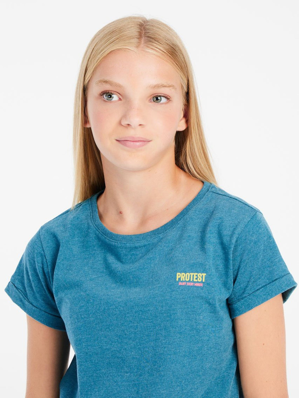 PROTEST PRTMulti JR T-shirts & Tops | Surfing Blue