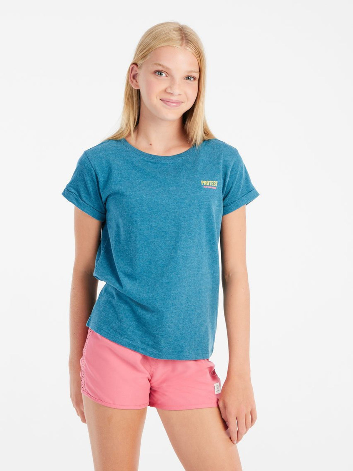 PROTEST PRTMulti JR T-shirts & Tops | Surfing Blue