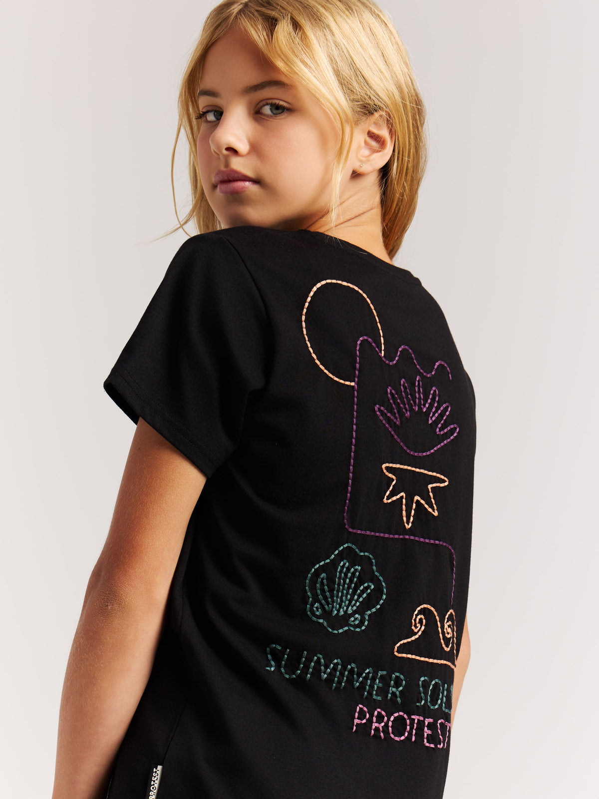 PROTEST PRTVictory JR Tees Shortsleeve | True Black