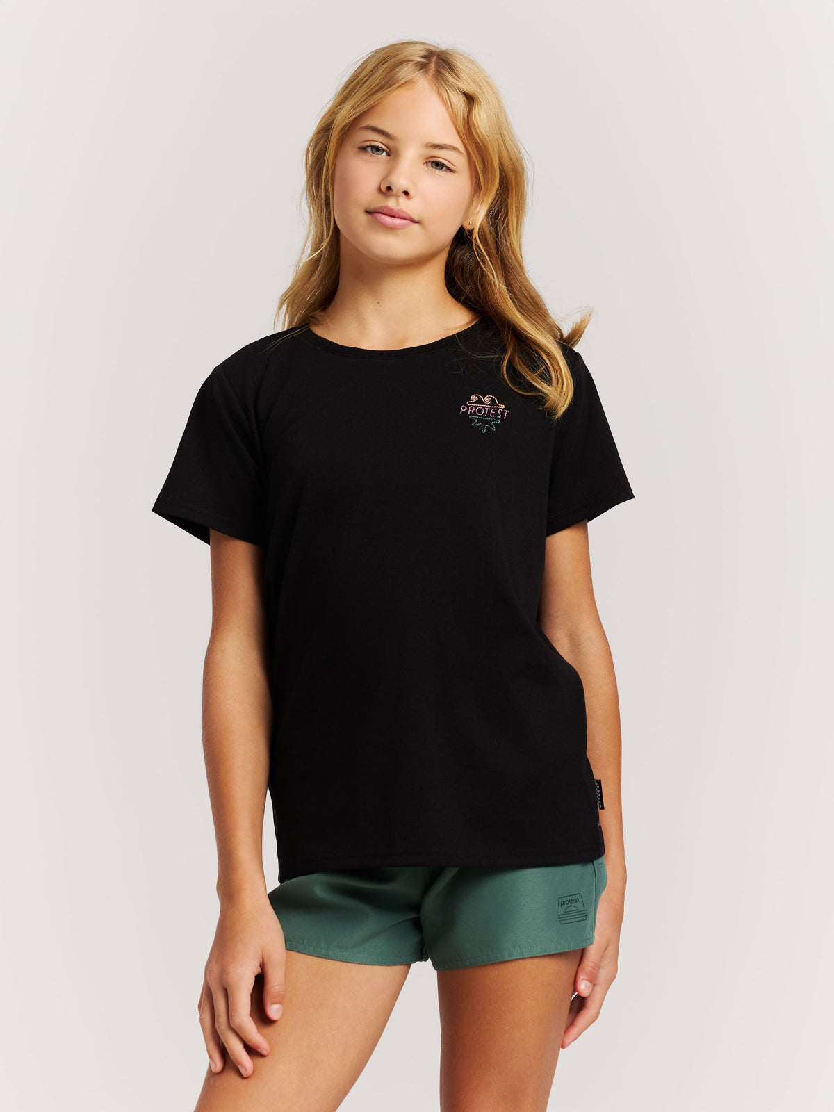 PROTEST PRTVictory JR Tees Shortsleeve | True Black