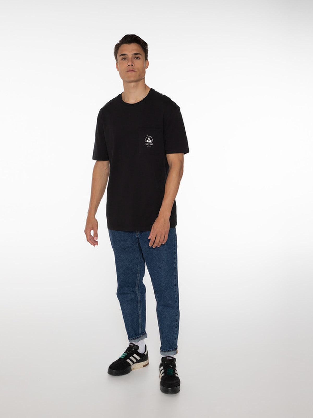 PROTEST ISIAH t-shirt | True Black