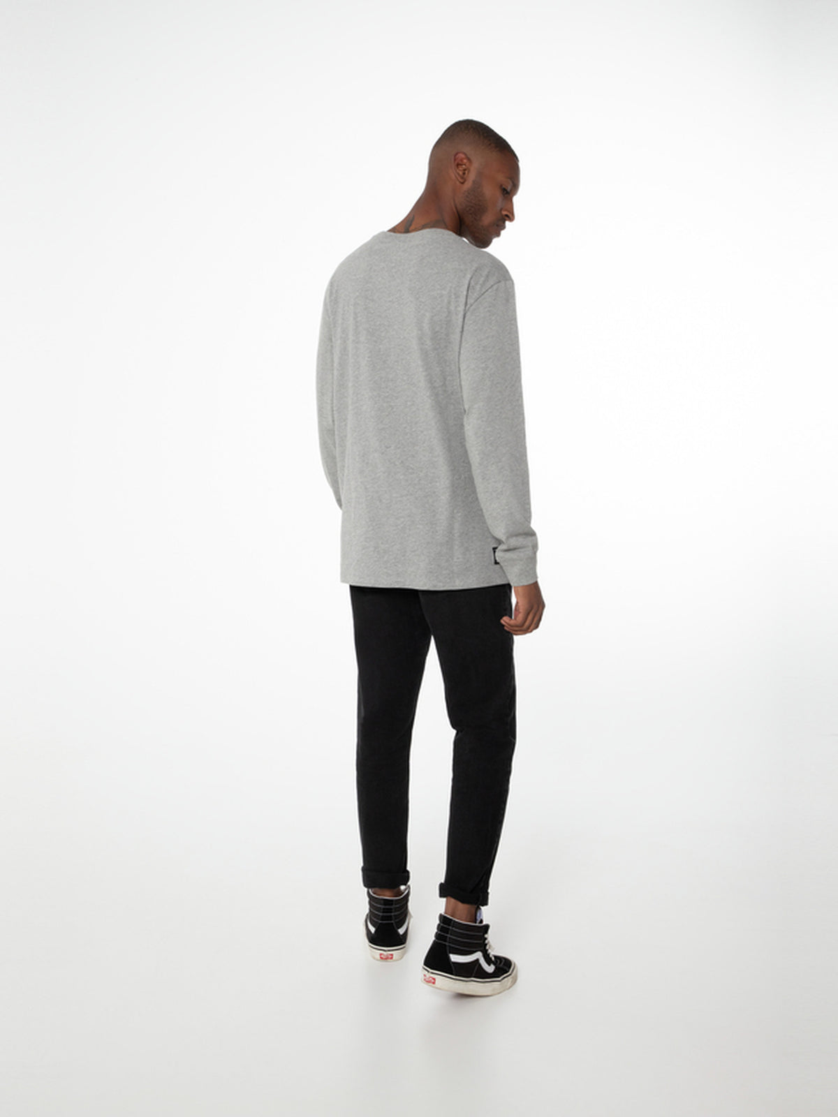 PROTEST SHELBY longsleeve t-shirt | Dark Grey Melee