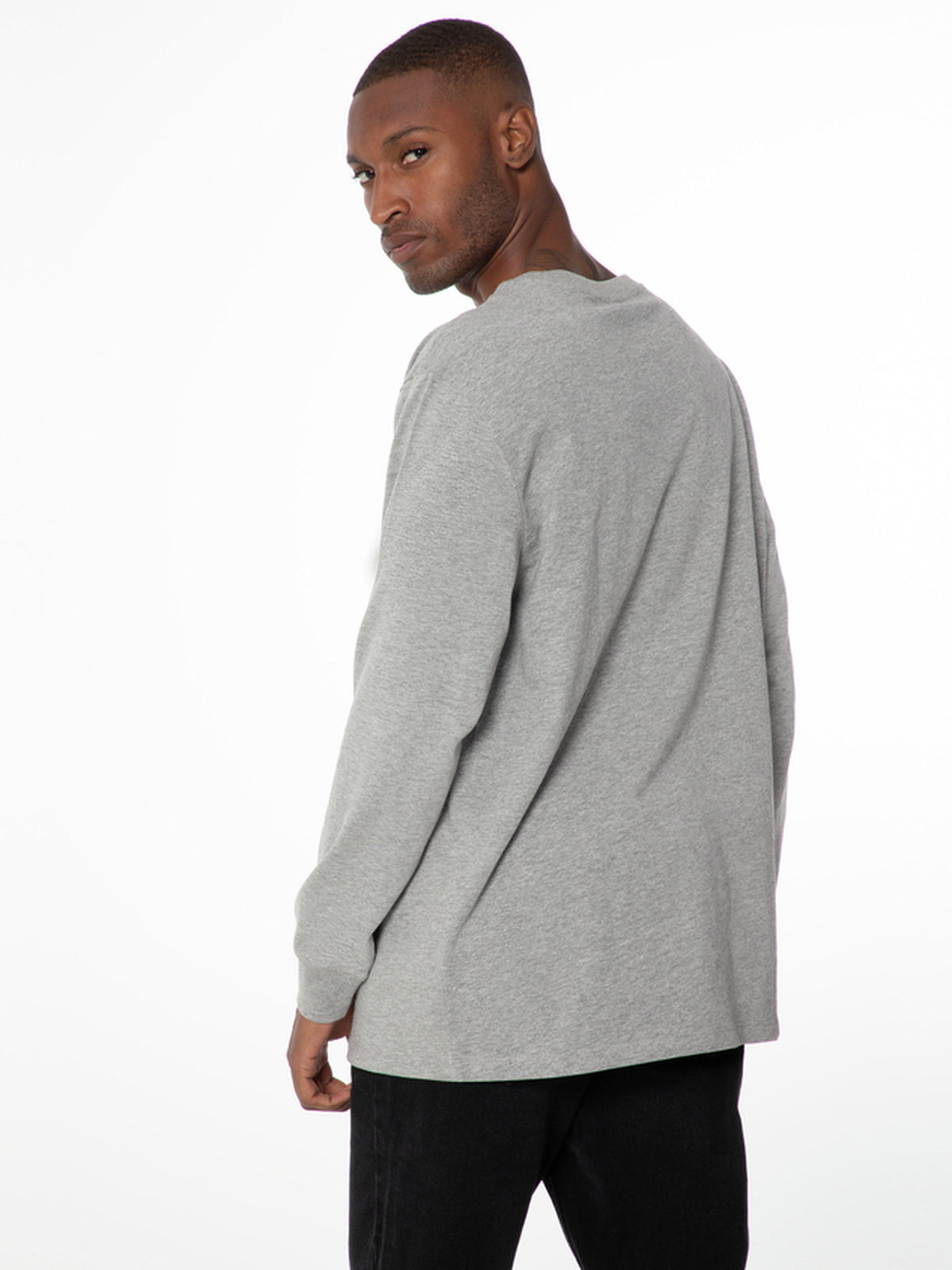 PROTEST SHELBY longsleeve t-shirt | Dark Grey Melee
