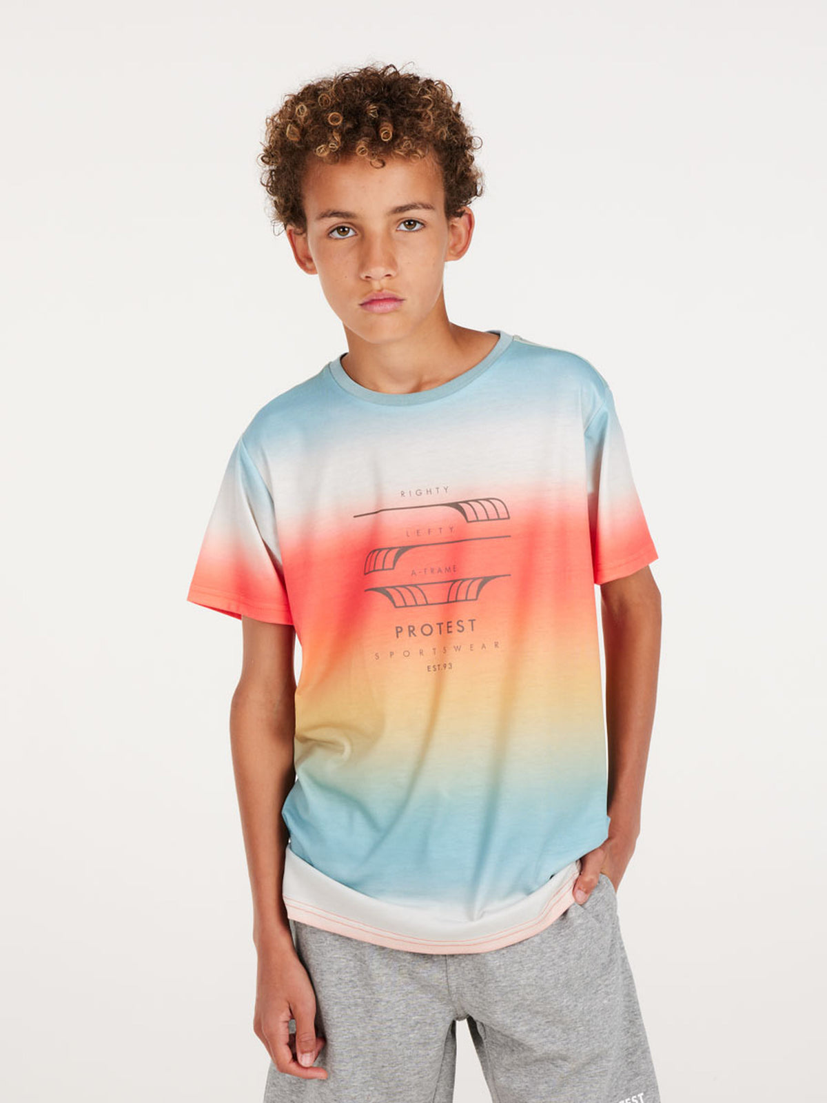PROTEST PRTFINLY JR t-shirt | New Coral