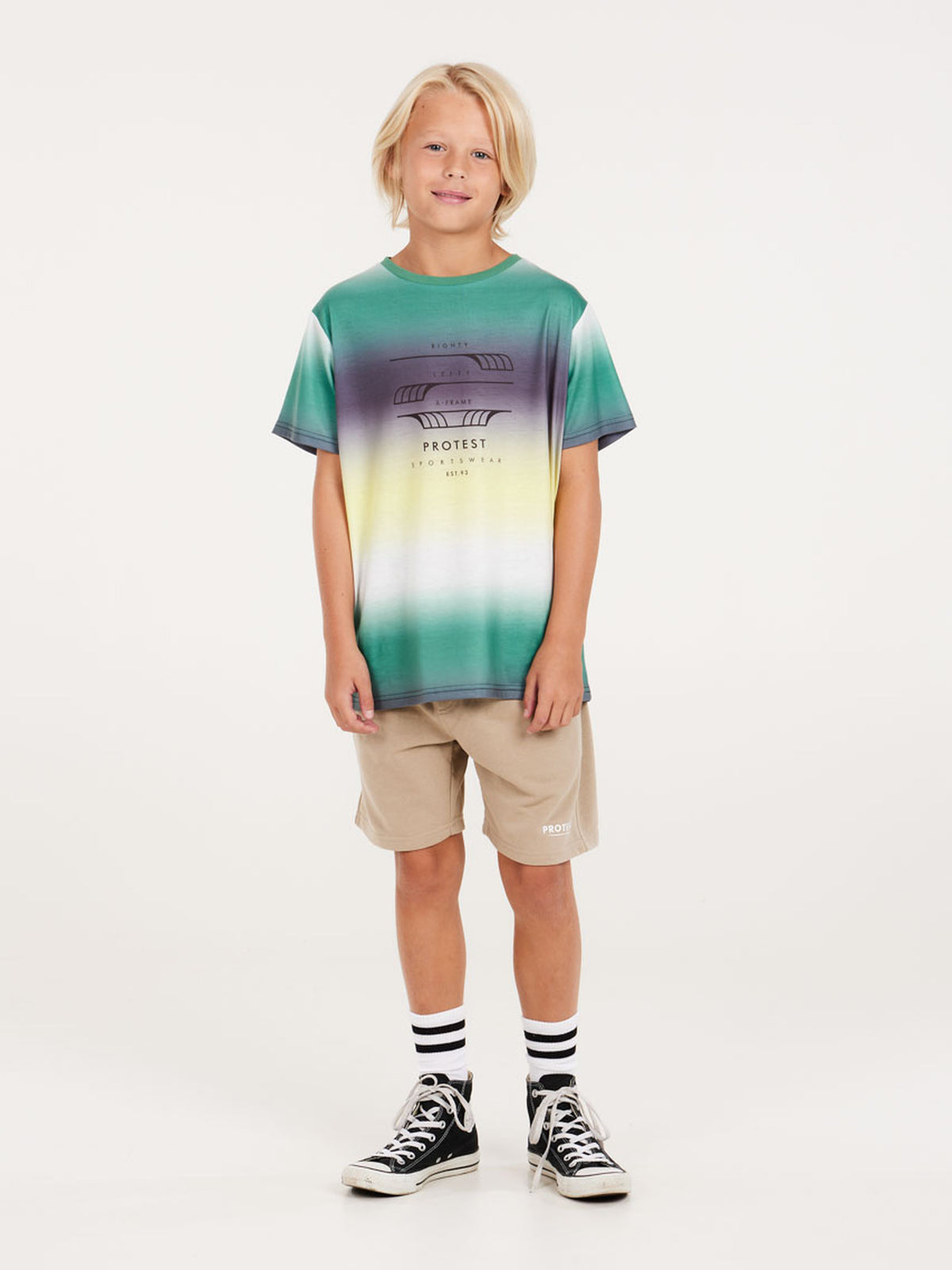 PROTEST PRTFINLY JR t-shirt | Frosty Green