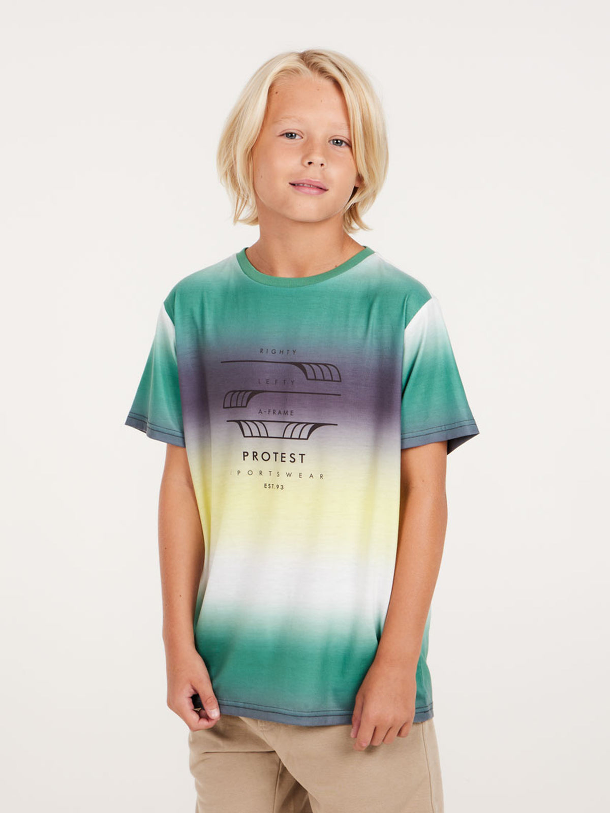 PROTEST PRTFINLY JR t-shirt | Frosty Green