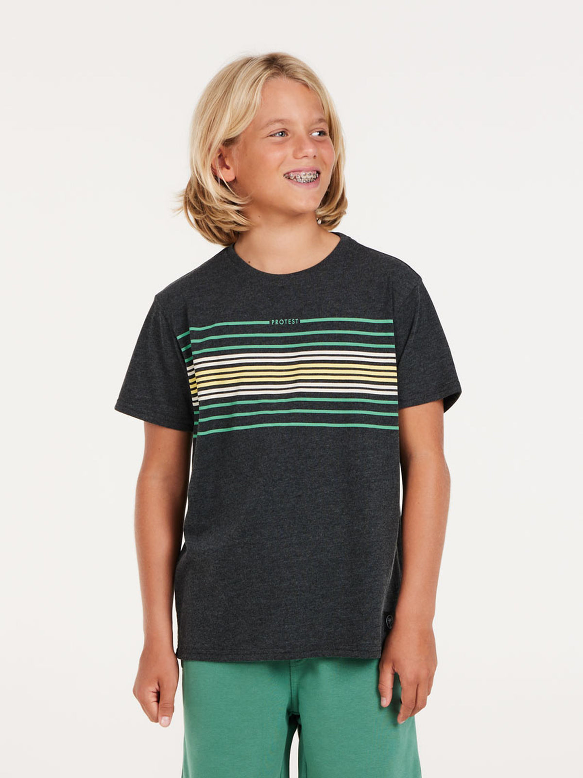 PROTEST PRTFINCE JR t-shirt | True Black