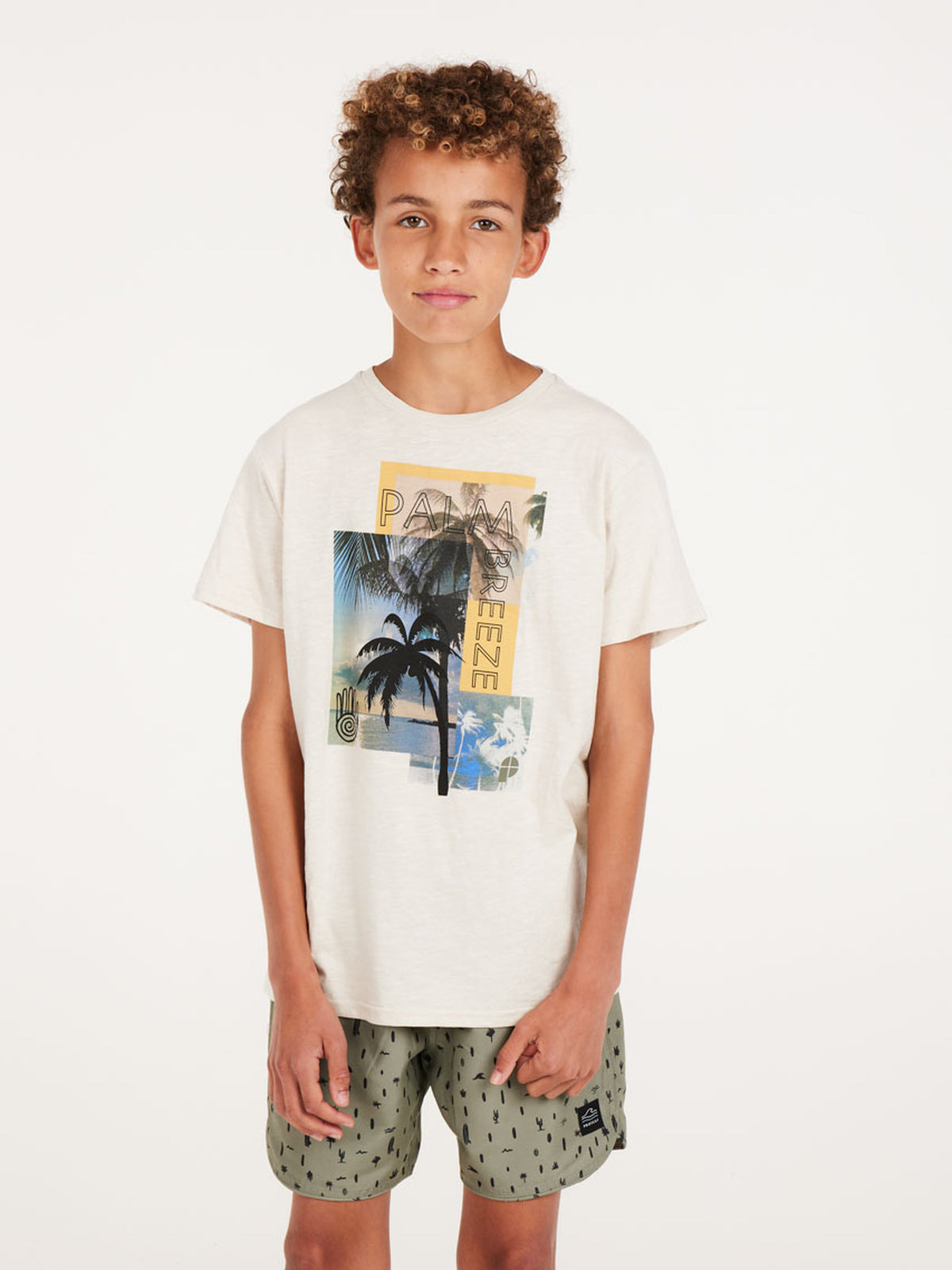 PROTEST PRTCATCH JR t-shirt | Kitoffwhite