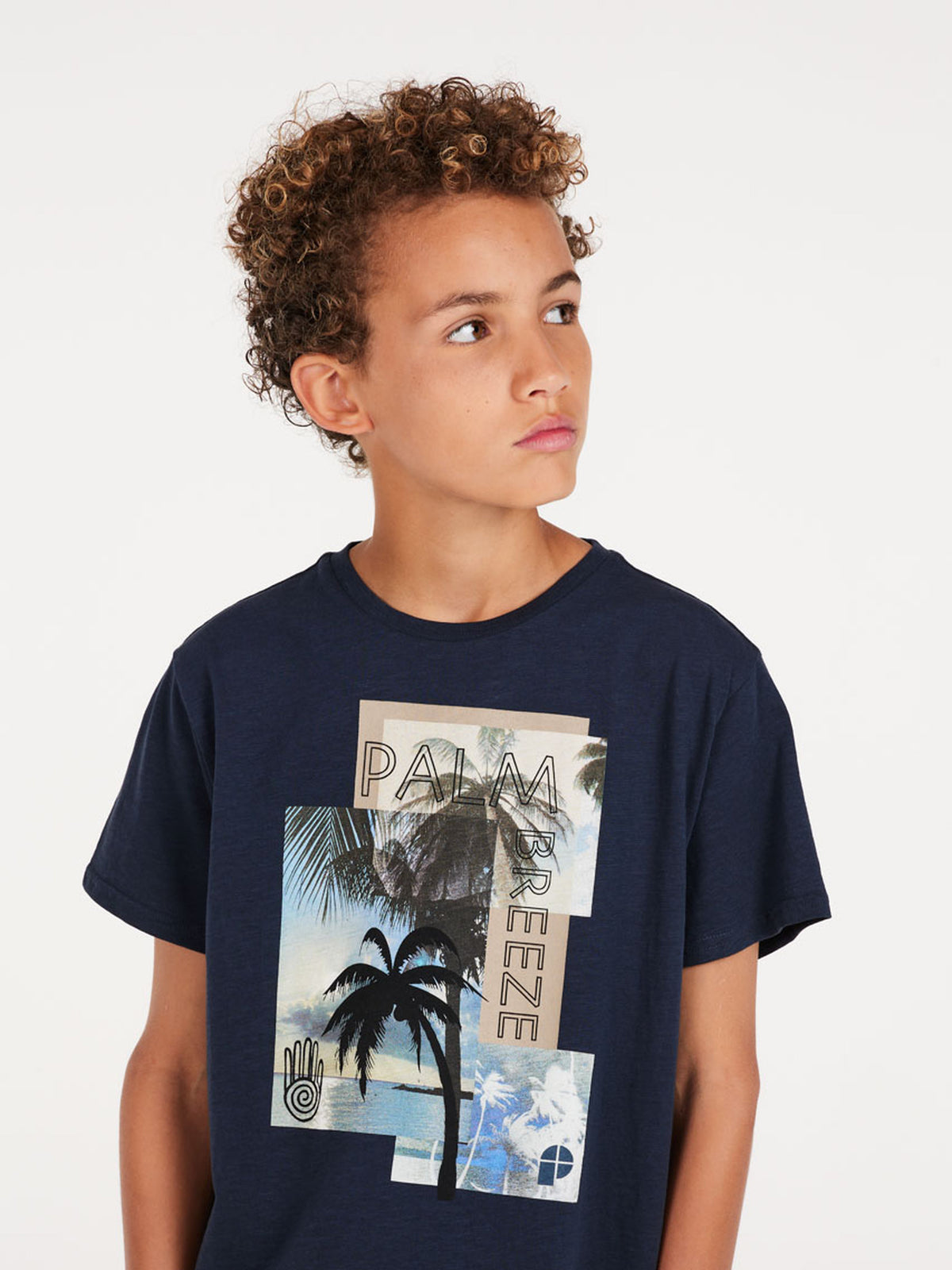 PROTEST PRTCATCH JR t-shirt | Night Skyblue