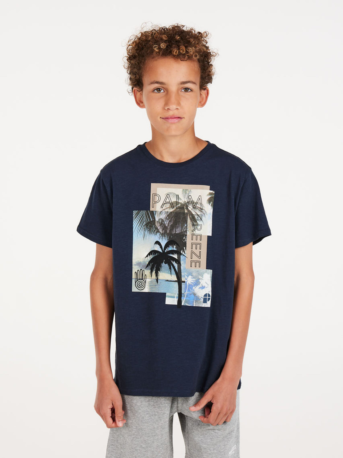 PROTEST PRTCATCH JR t-shirt | Night Skyblue