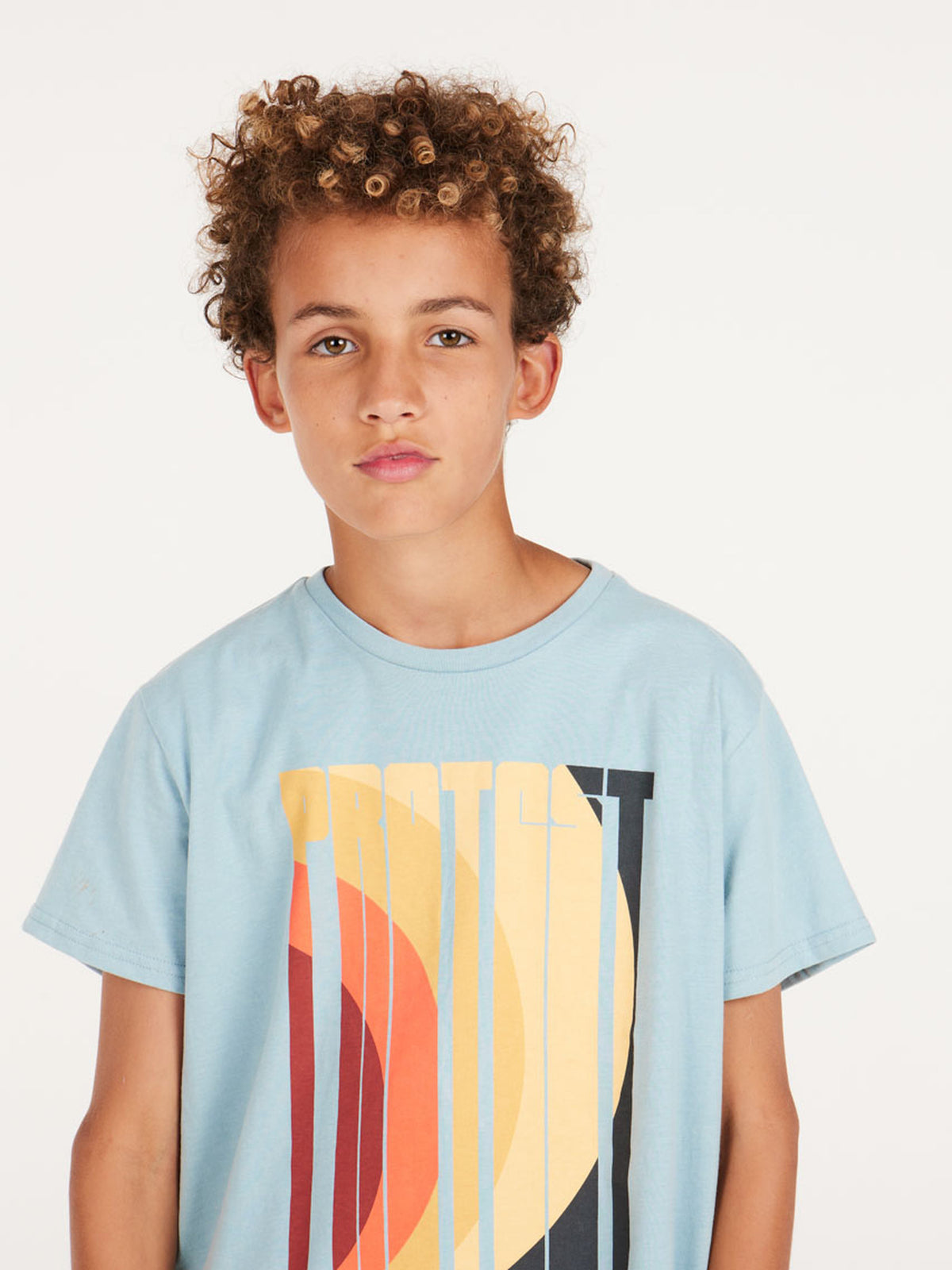 PROTEST PRTMILES JR t-shirt | Tourmaline Blue