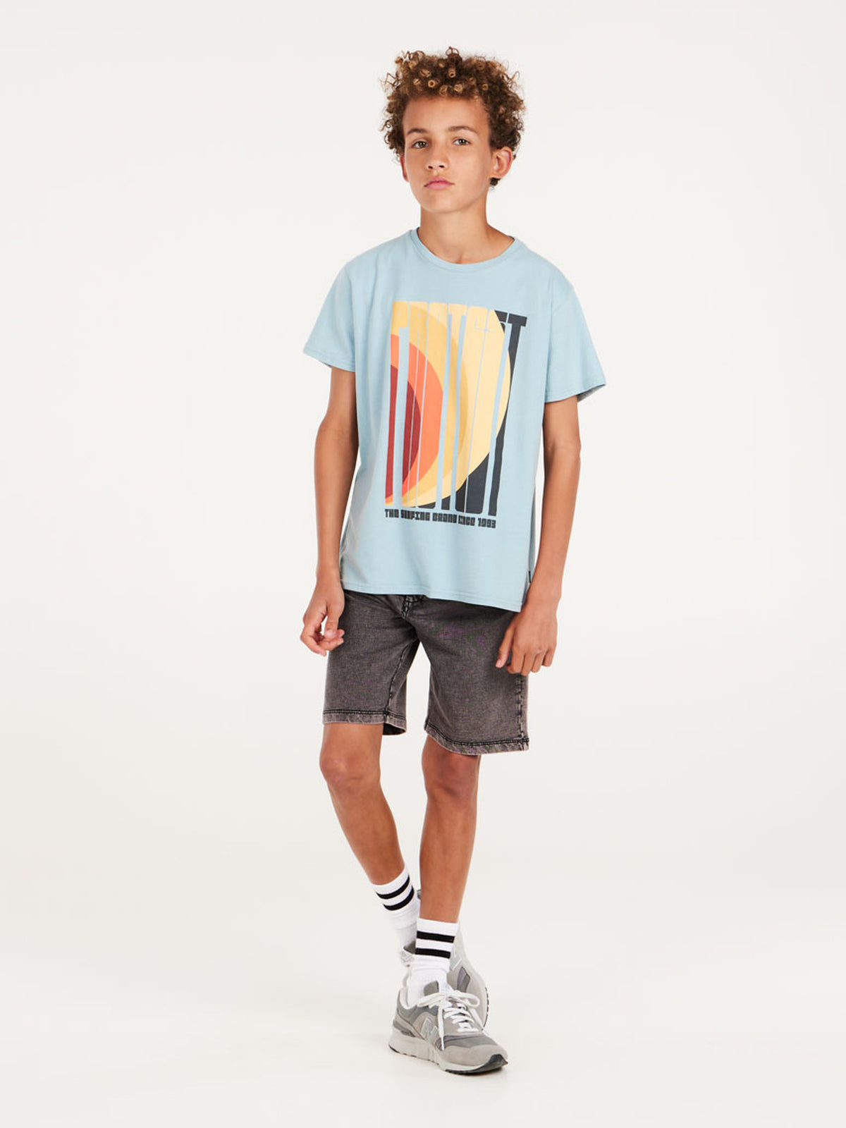 PROTEST PRTMILES JR t-shirt | Tourmaline Blue