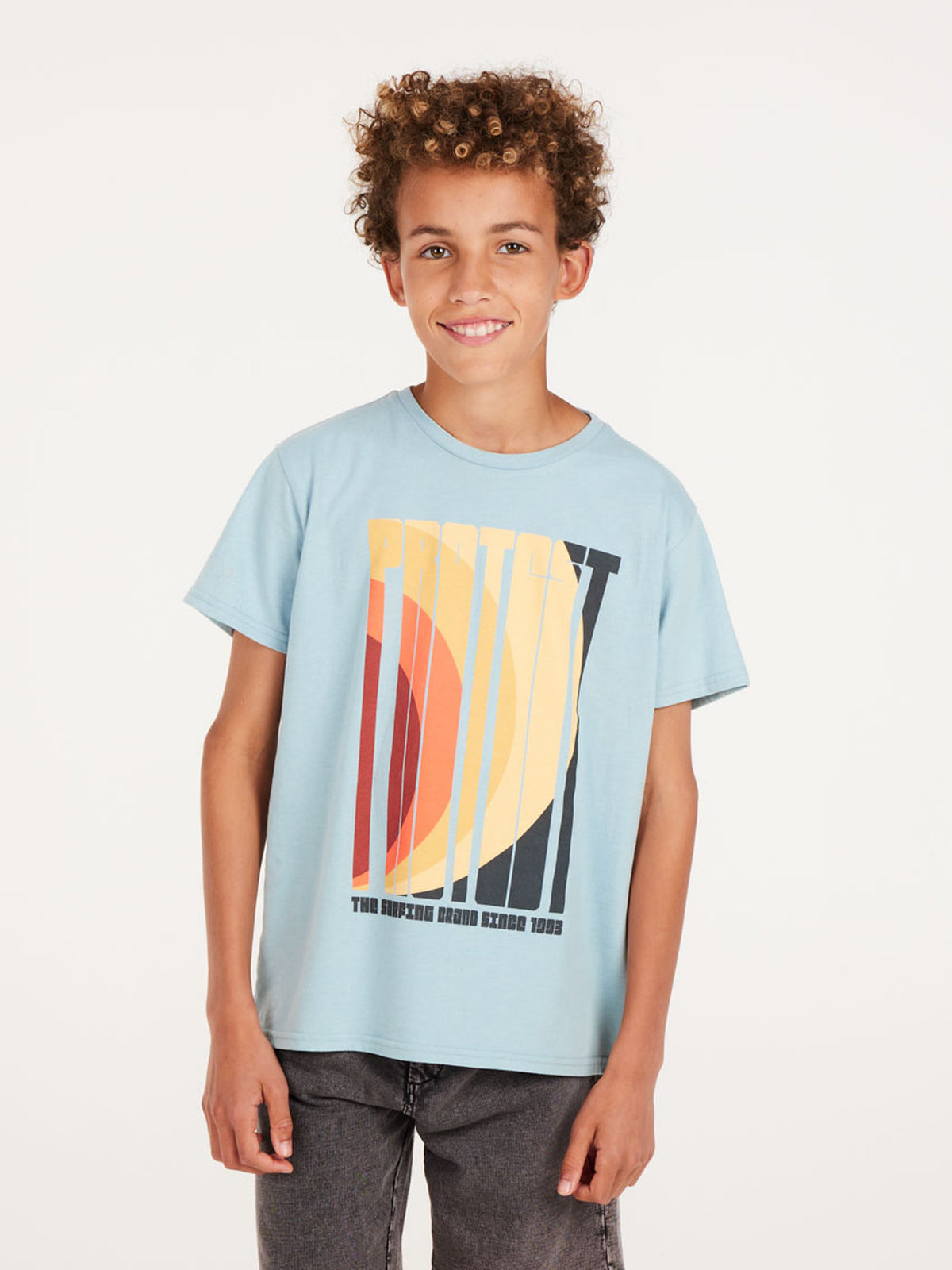 PROTEST PRTMILES JR t-shirt | Tourmaline Blue