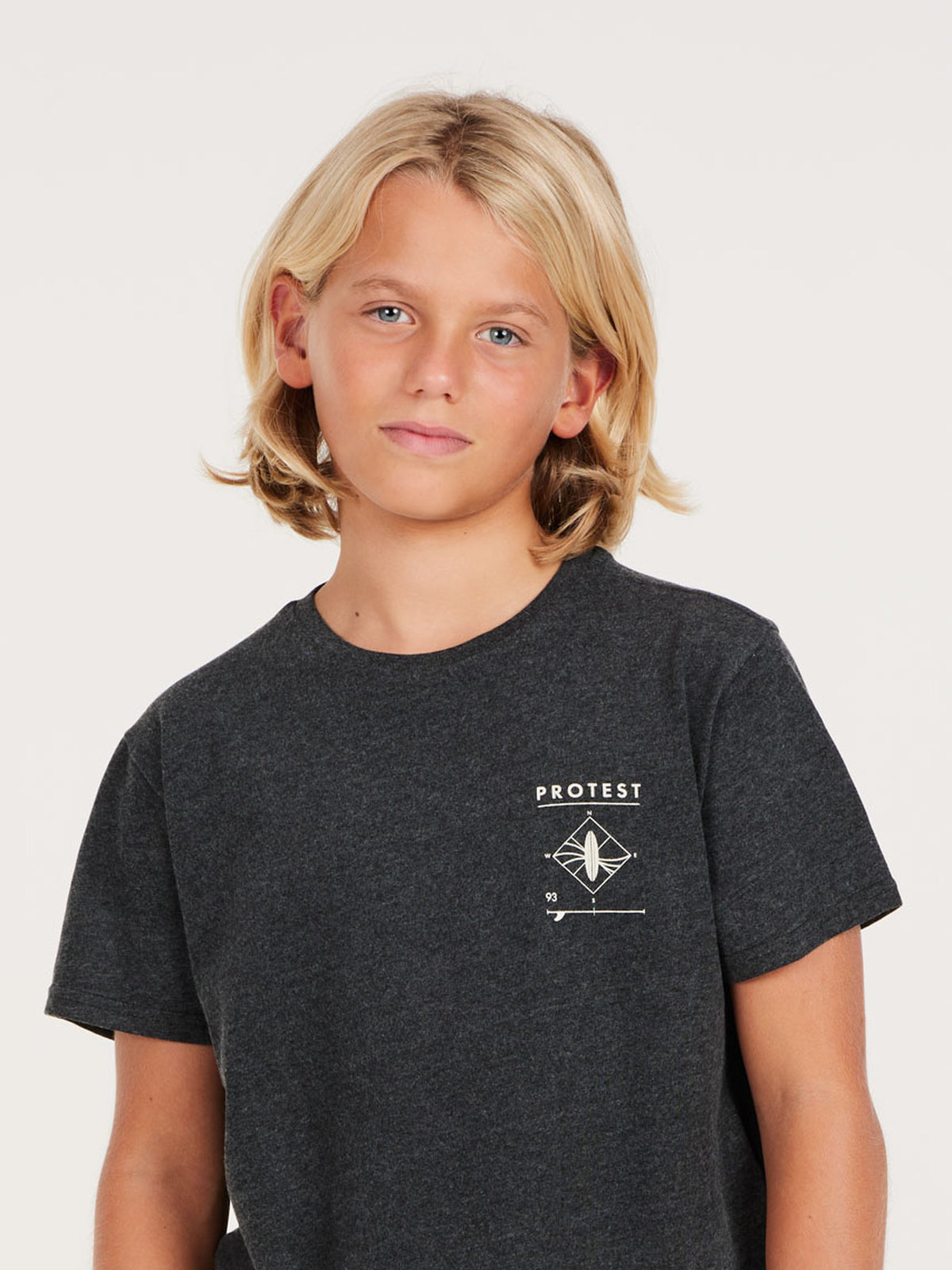 PROTEST PRTWAXIM JR t-shirt | True Black
