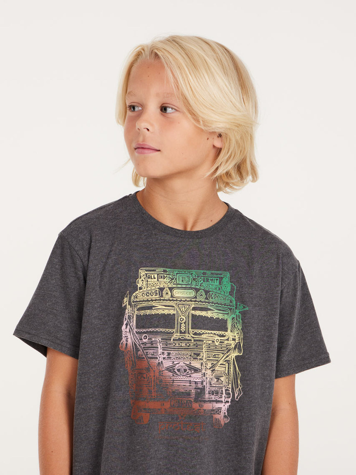 PROTEST PRTBANNER JR t-shirt | Deep Grey