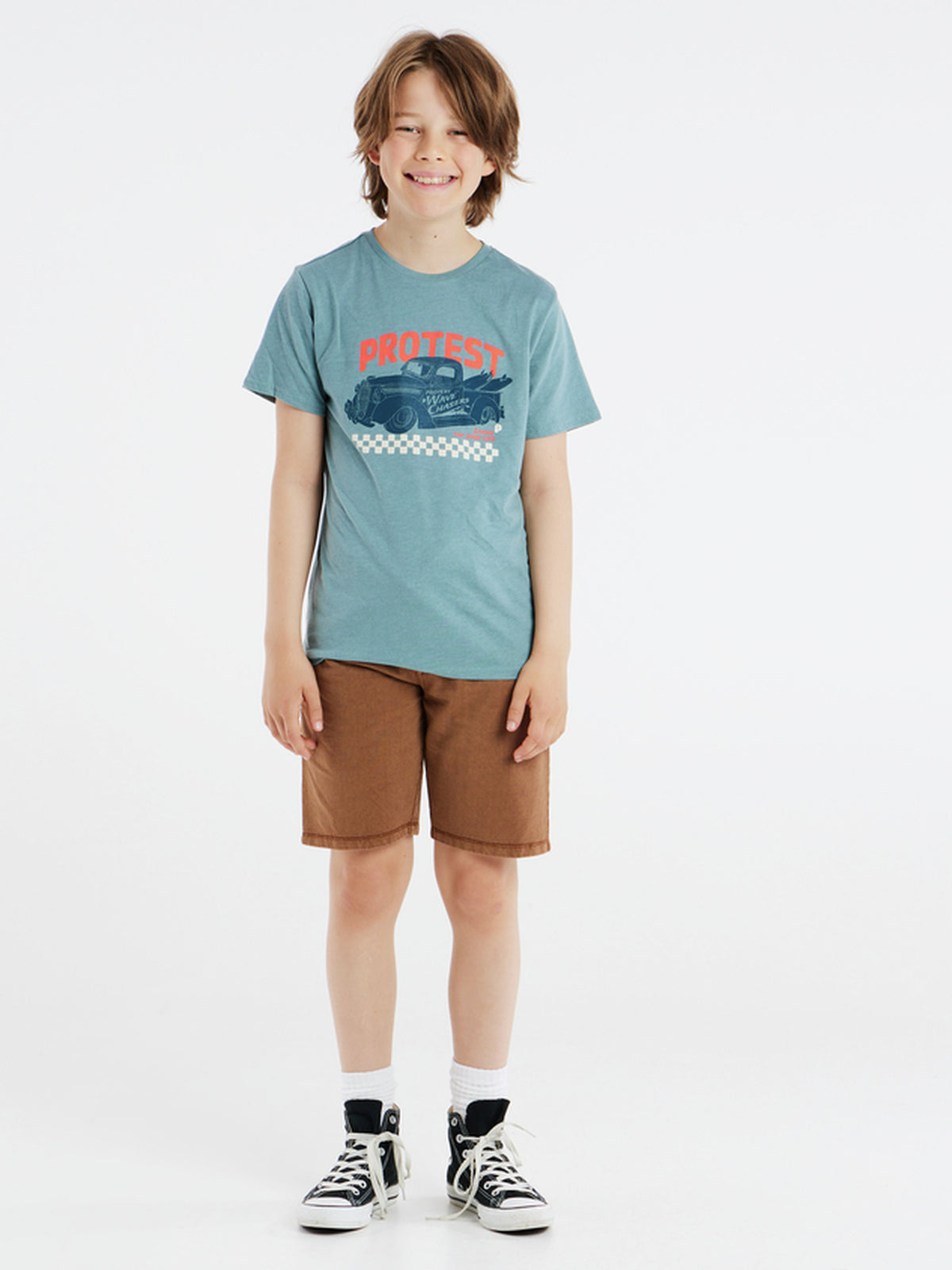 PROTEST PRTCHIEL JR t-shirt | Arcticgreen