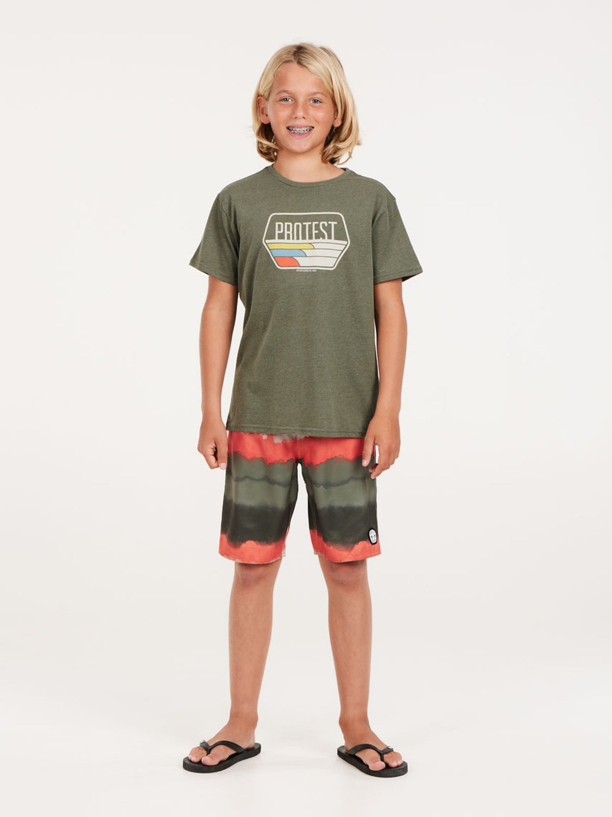PROTEST PRTLOYD JR t-shirt | Artichoke green