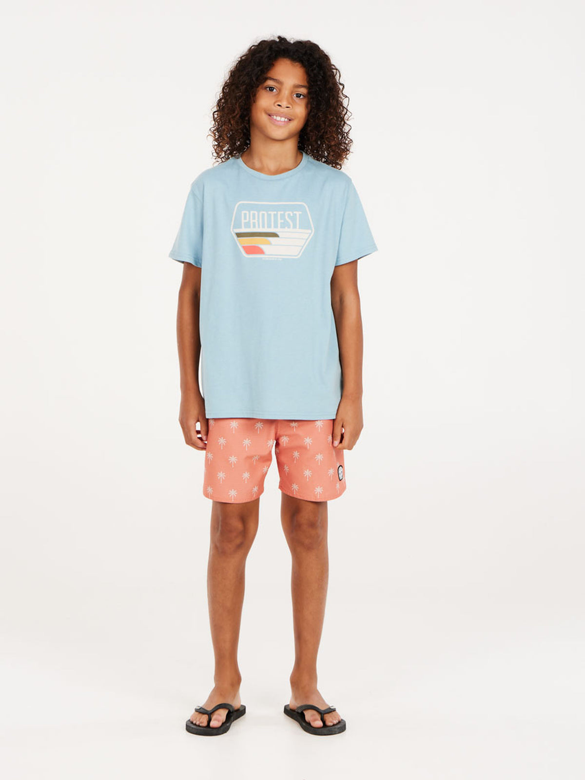 PROTEST PRTLOYD JR t-shirt | Tourmaline Blue
