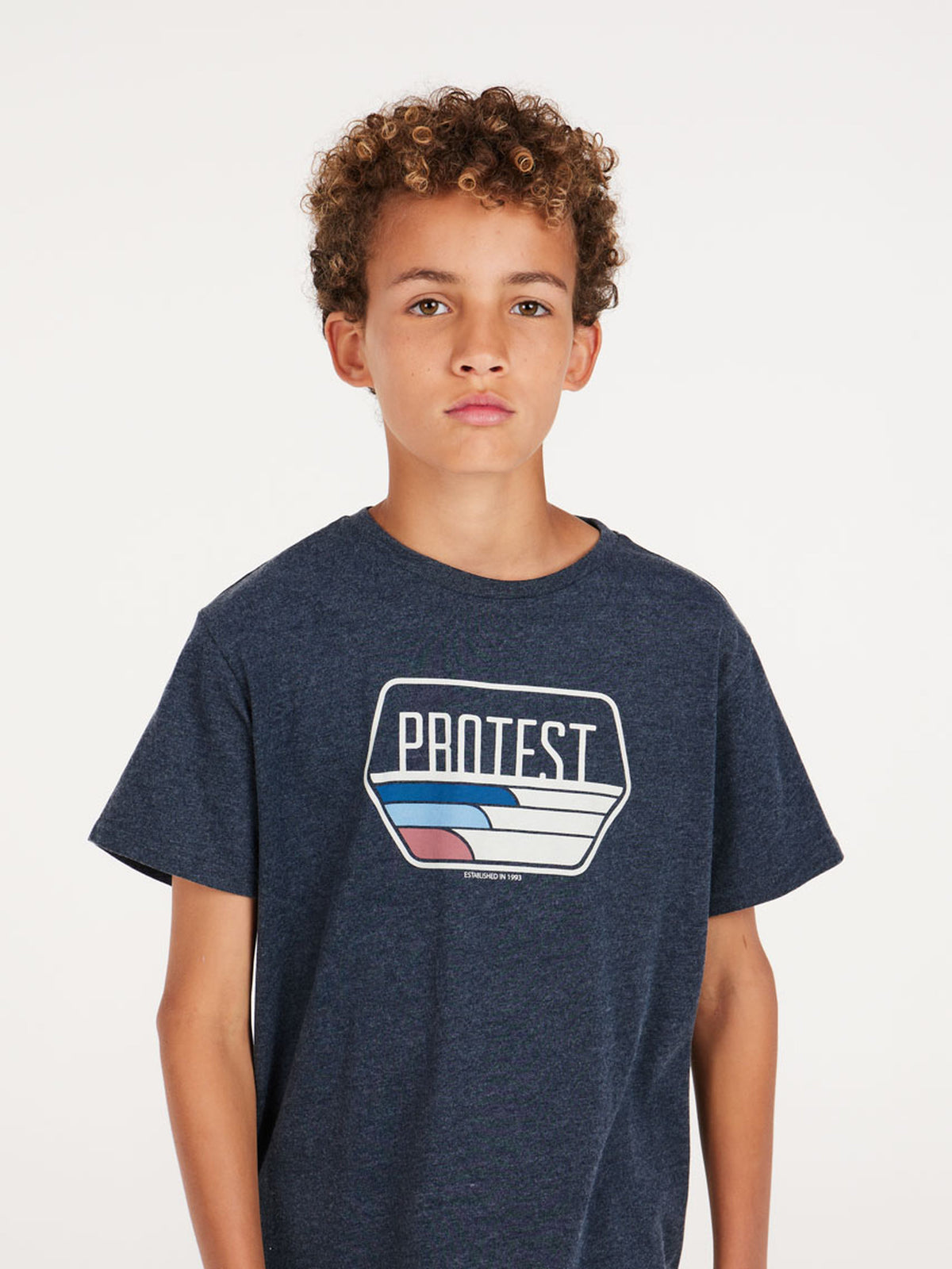 PROTEST PRTLOYD JR T-Shirt | Night Skyblue