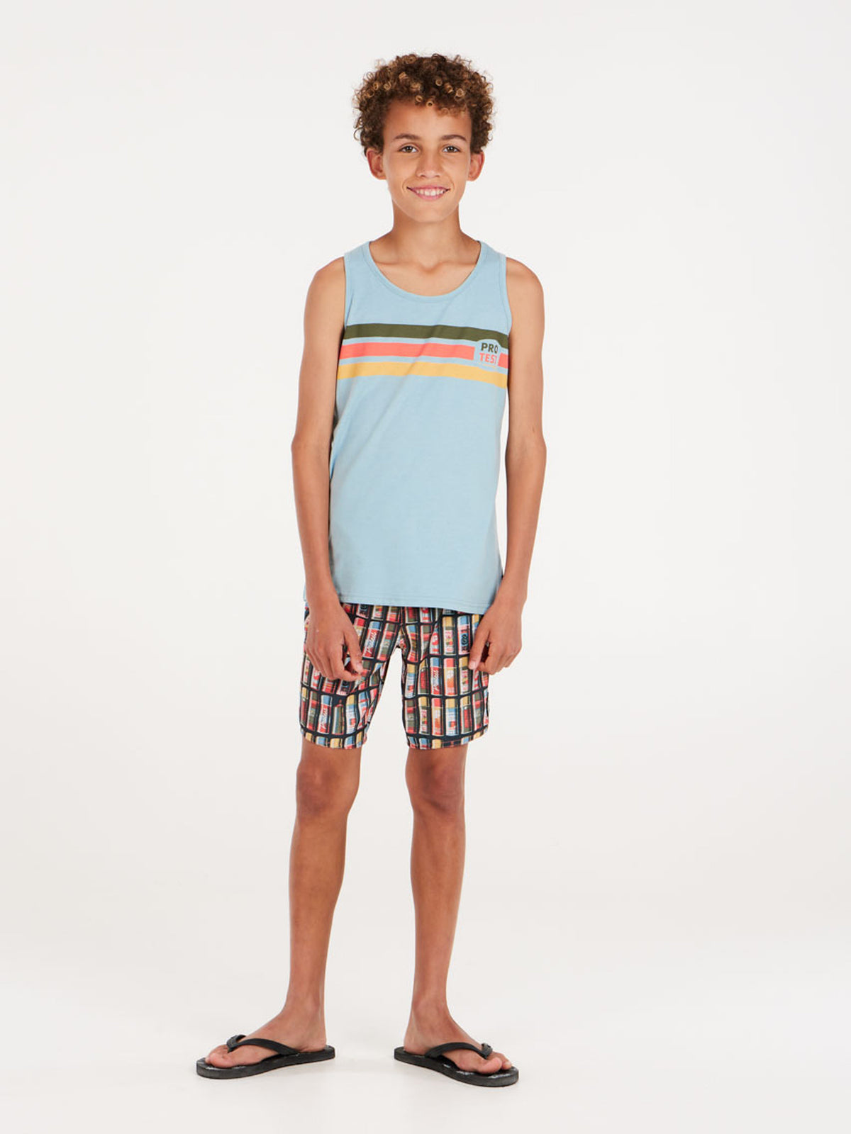 PROTEST PRTCLIPPER JR singlet | Tourmaline Blue