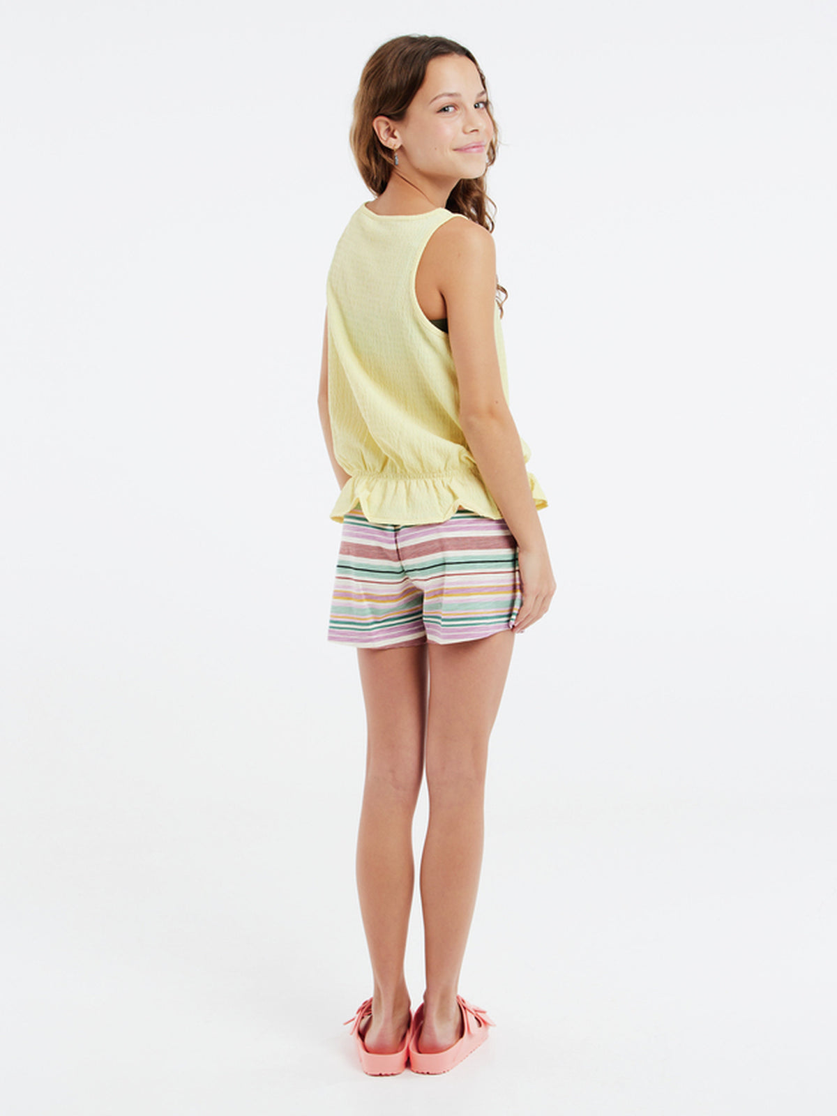 PROTEST PRTSANDIE JR singlet | MacaroonYellow